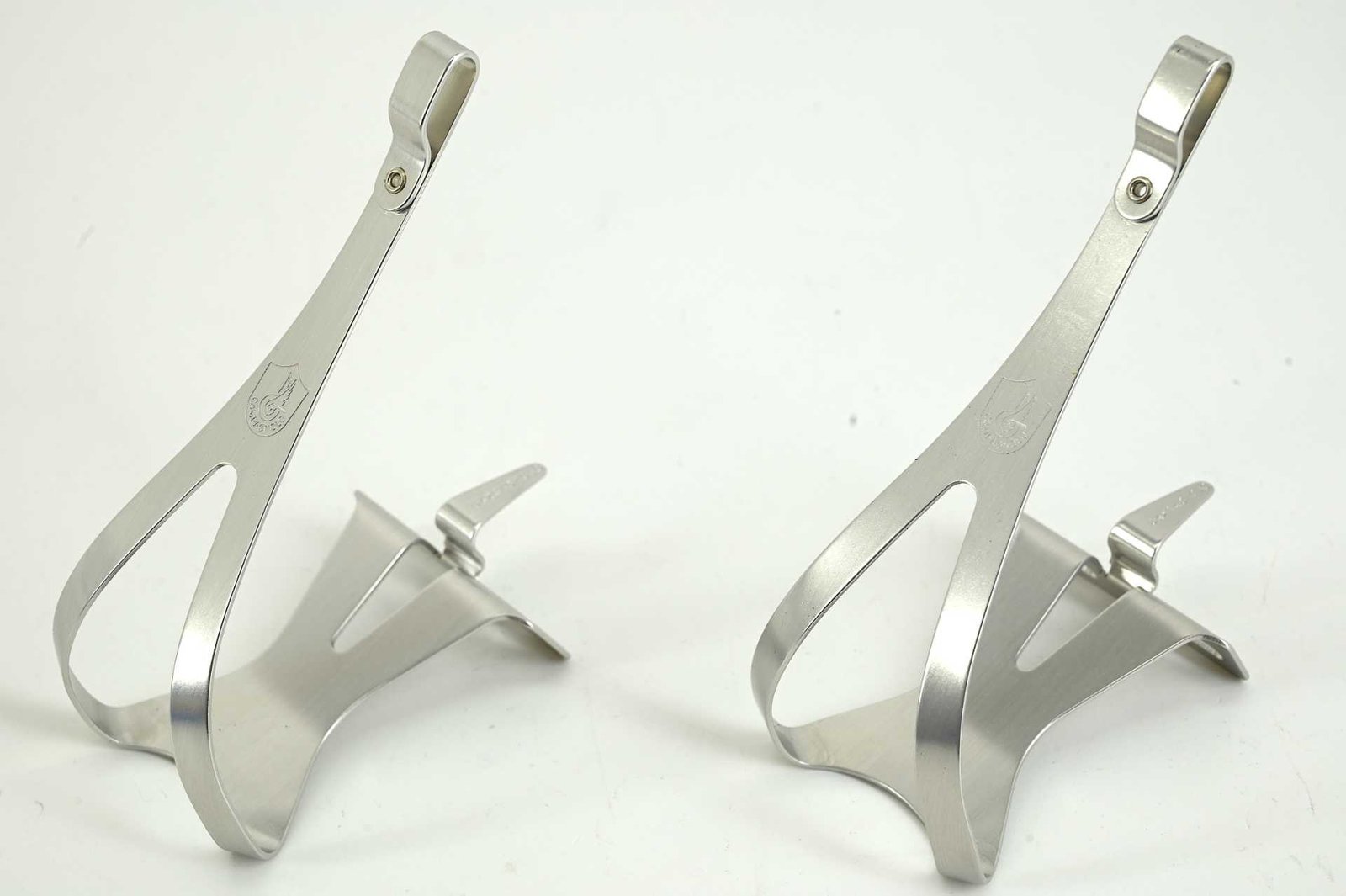 NOS/NIB Campagnolo Super Record Aluminium Toe Clips Size L - Image 3