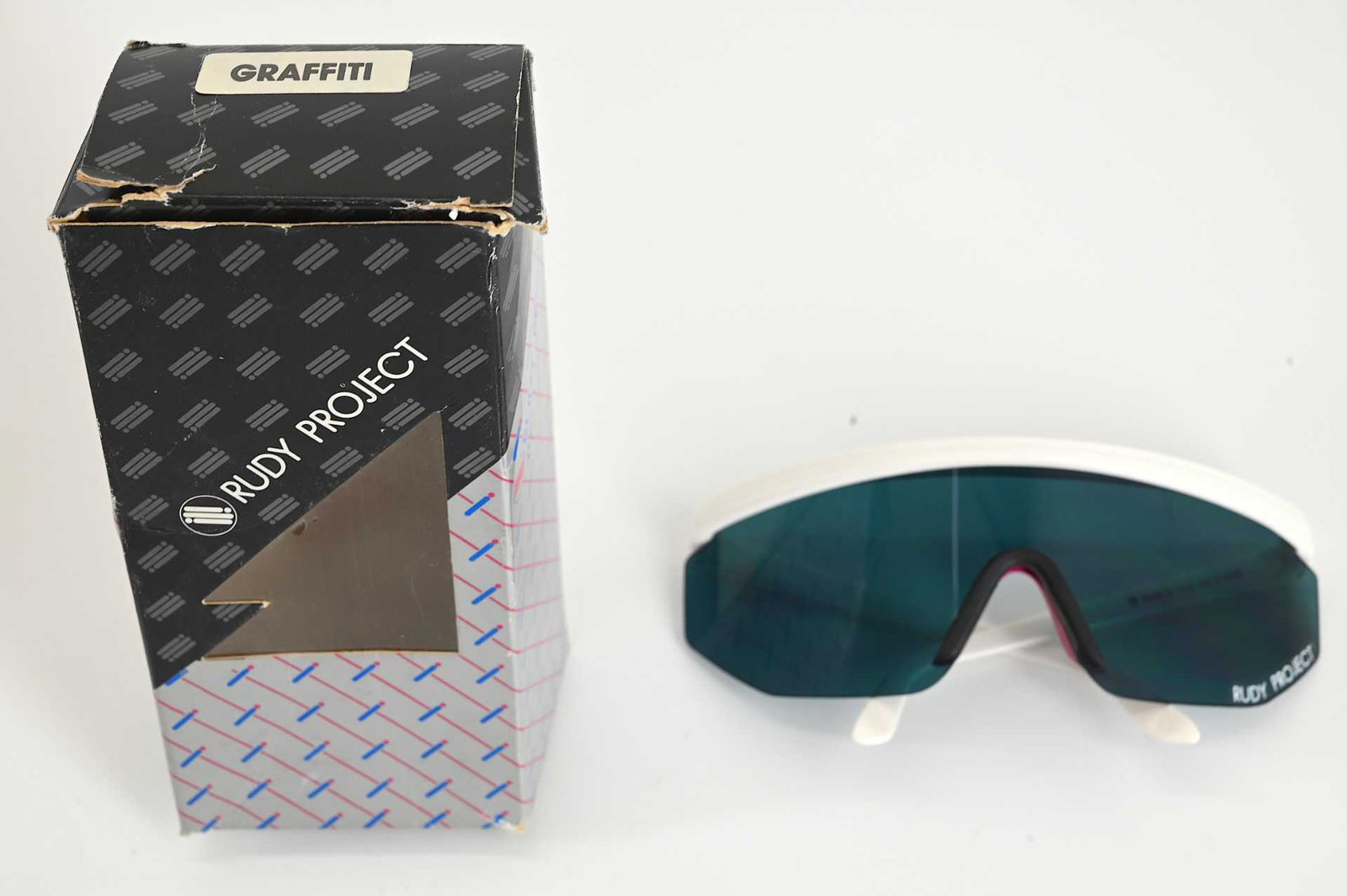 NOS/NIB Rudy Project Graffiti Classic Cycling Sunglasses White - Image 3