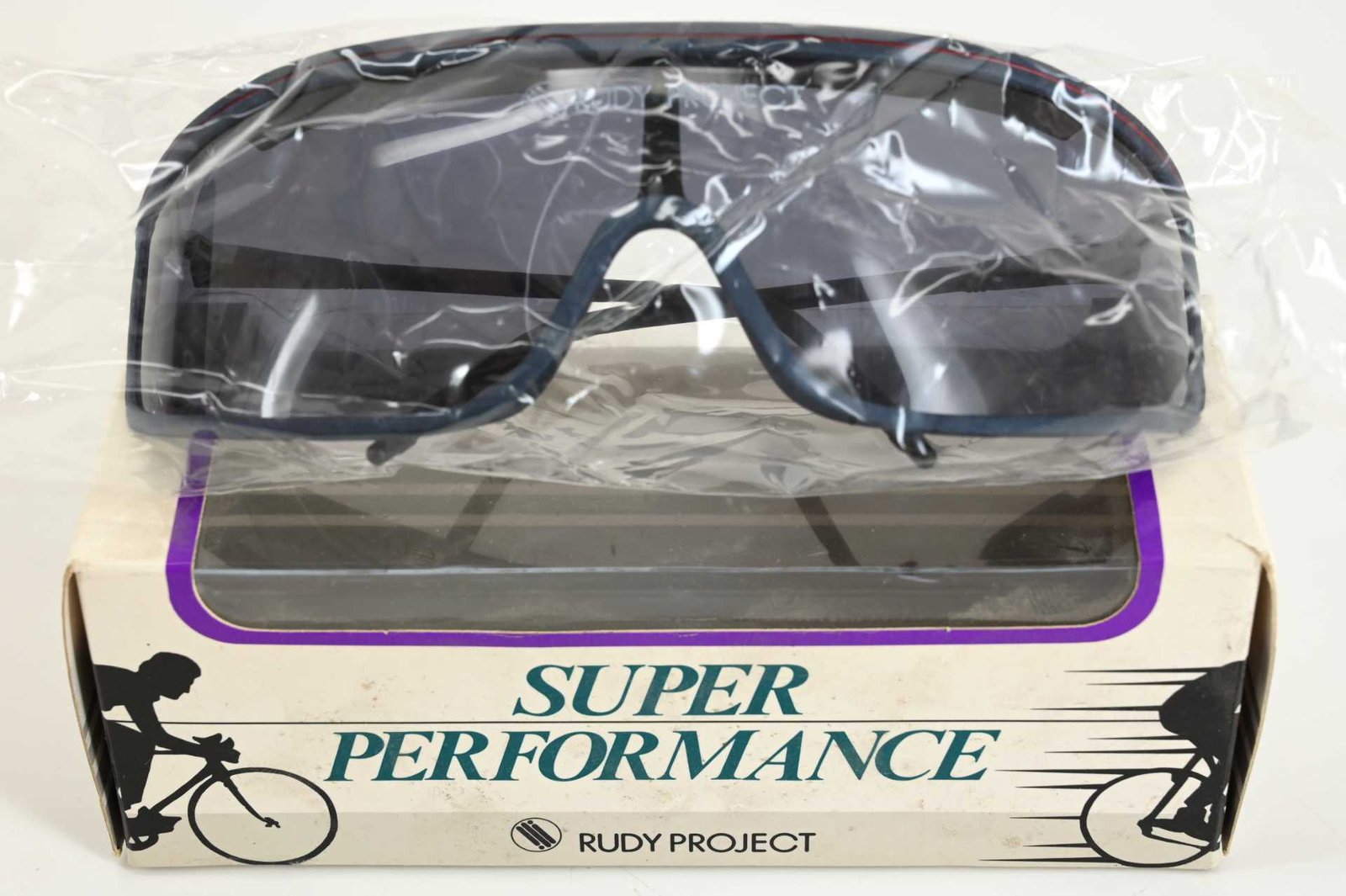 NOS/NIB Rudy Project Super Performance Classic Cycling Sunglasses Dark Blue - Image 3