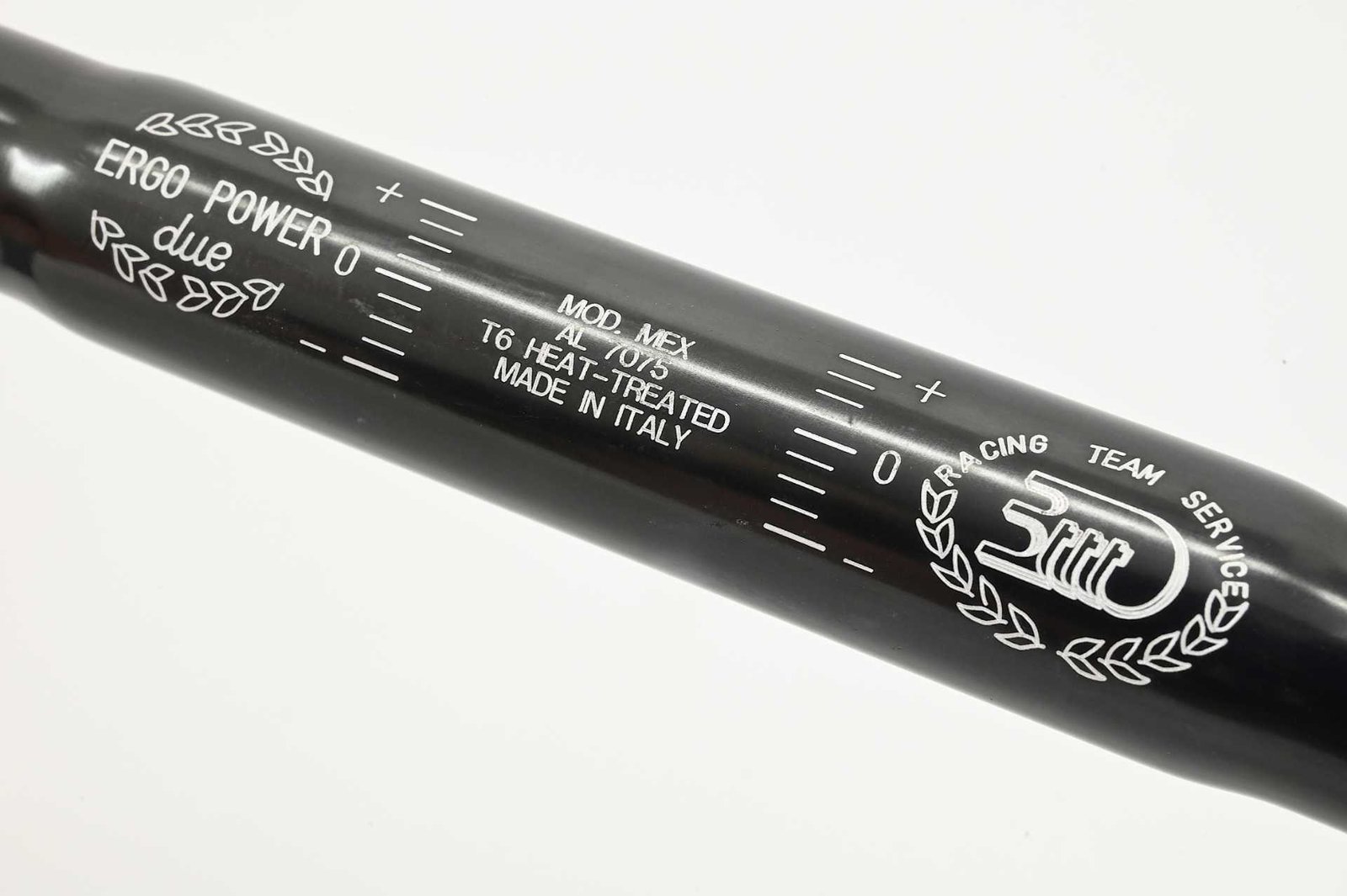 NOS 3TTT Mexico Ergopower Due Racing Team Service Handlebar Black 25.8mm 41.5cm - Image 4