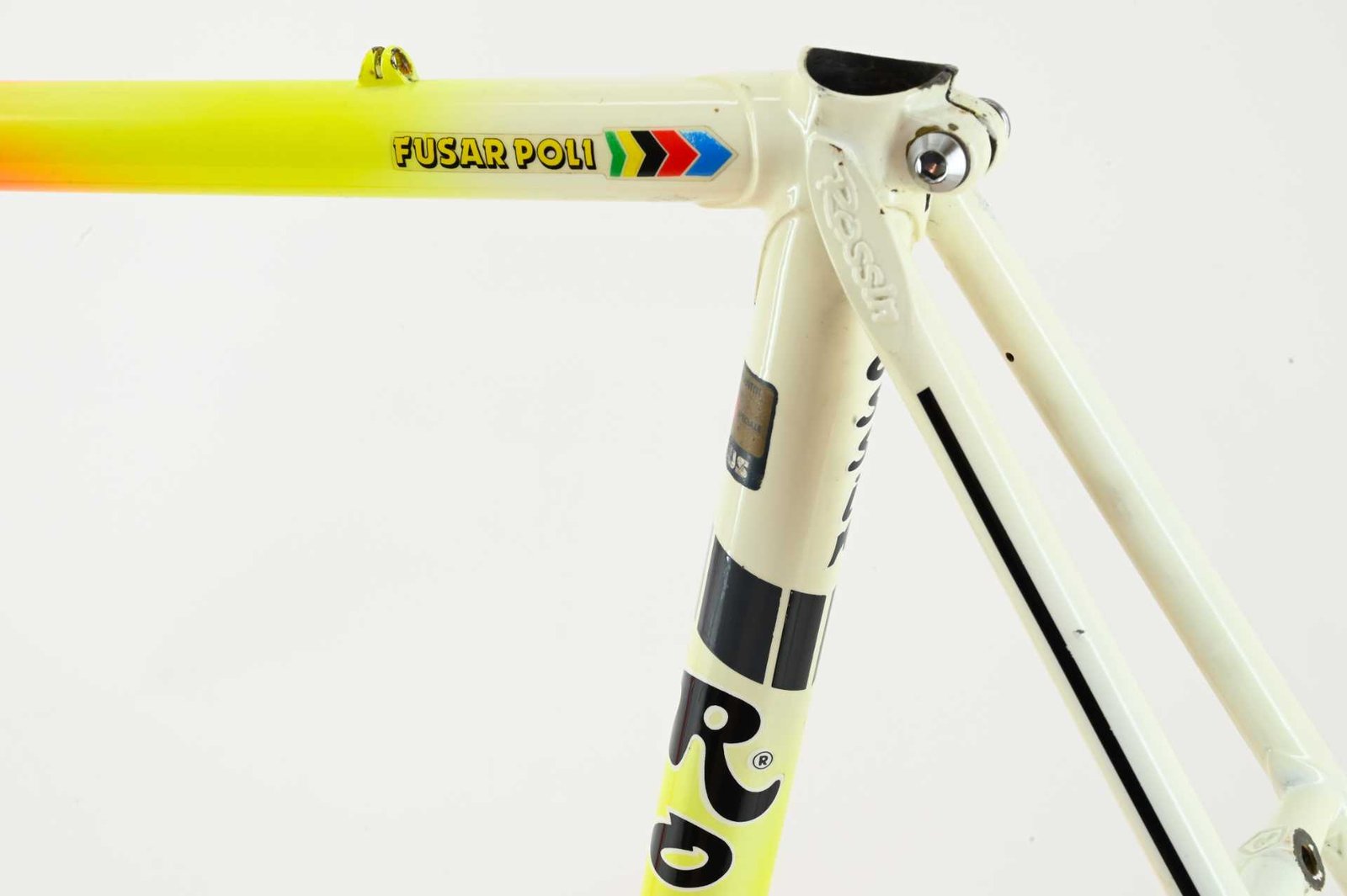 Rossin Professional Frameset Neon Colours Columbus SL Size 56 - Image 12
