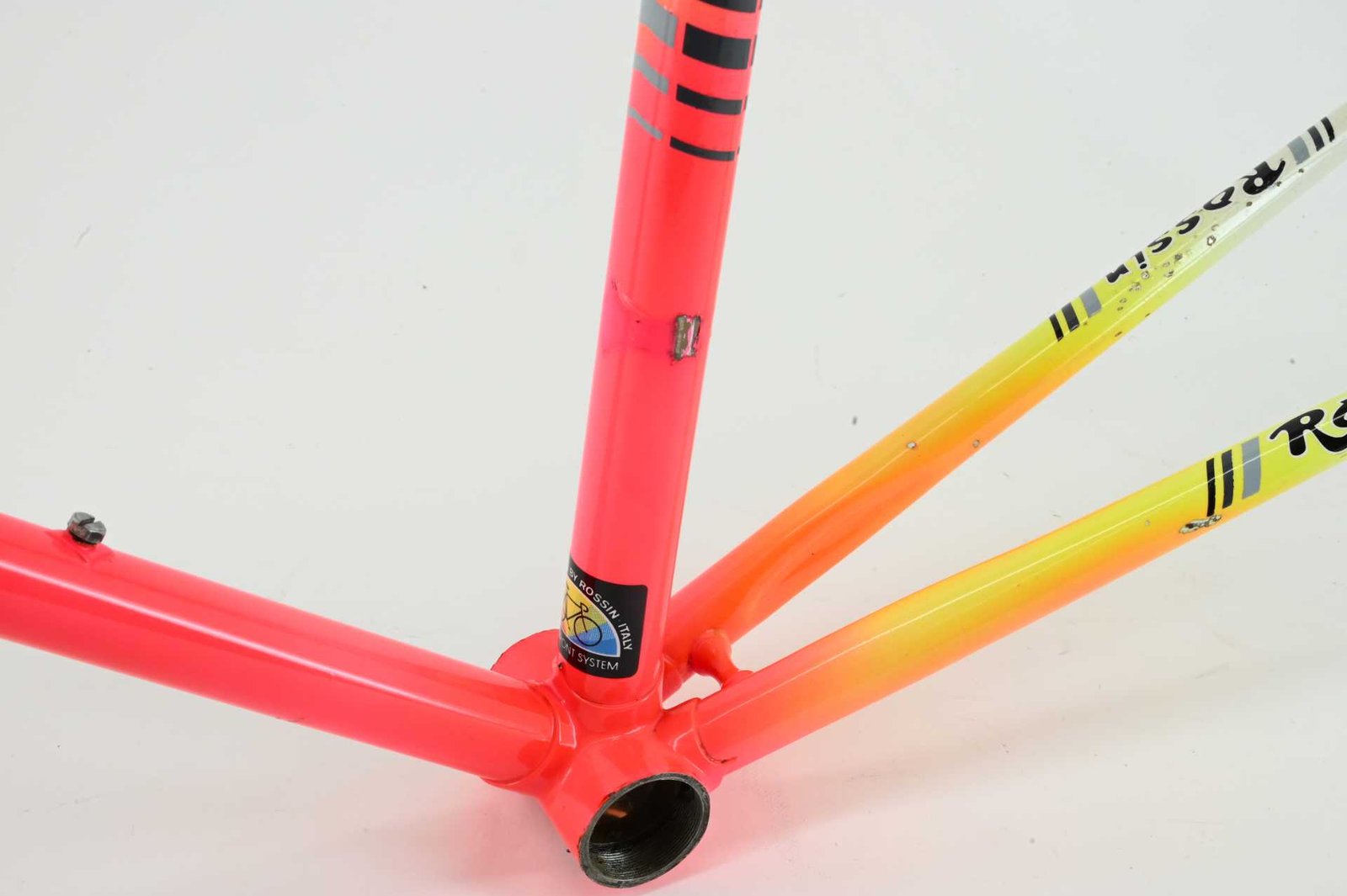 Rossin Professional Frameset Neon Colours Columbus SL Size 56 - Image 14