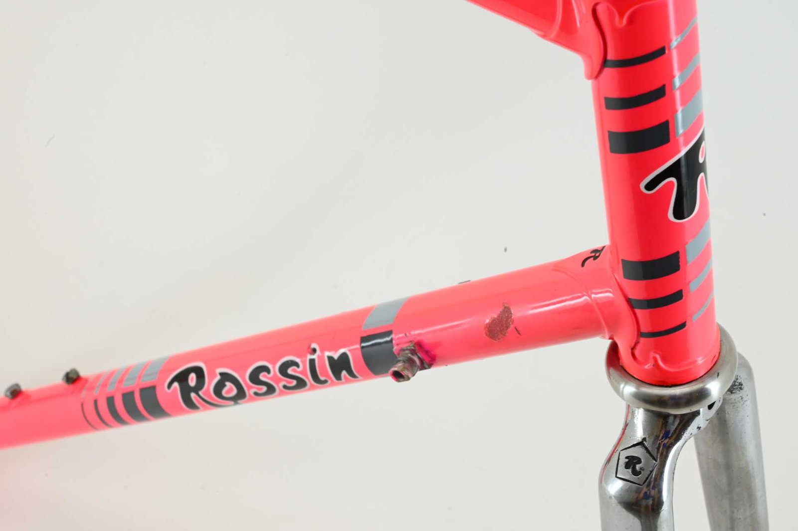 Rossin Professional Frameset Neon Colours Columbus SL Size 56 - Image 6