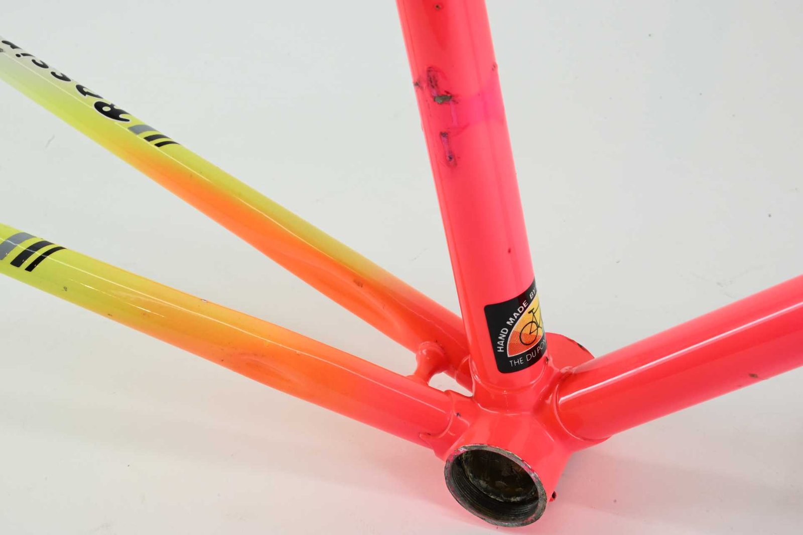 Rossin Professional Frameset Neon Colours Columbus SL Size 56 - Image 13