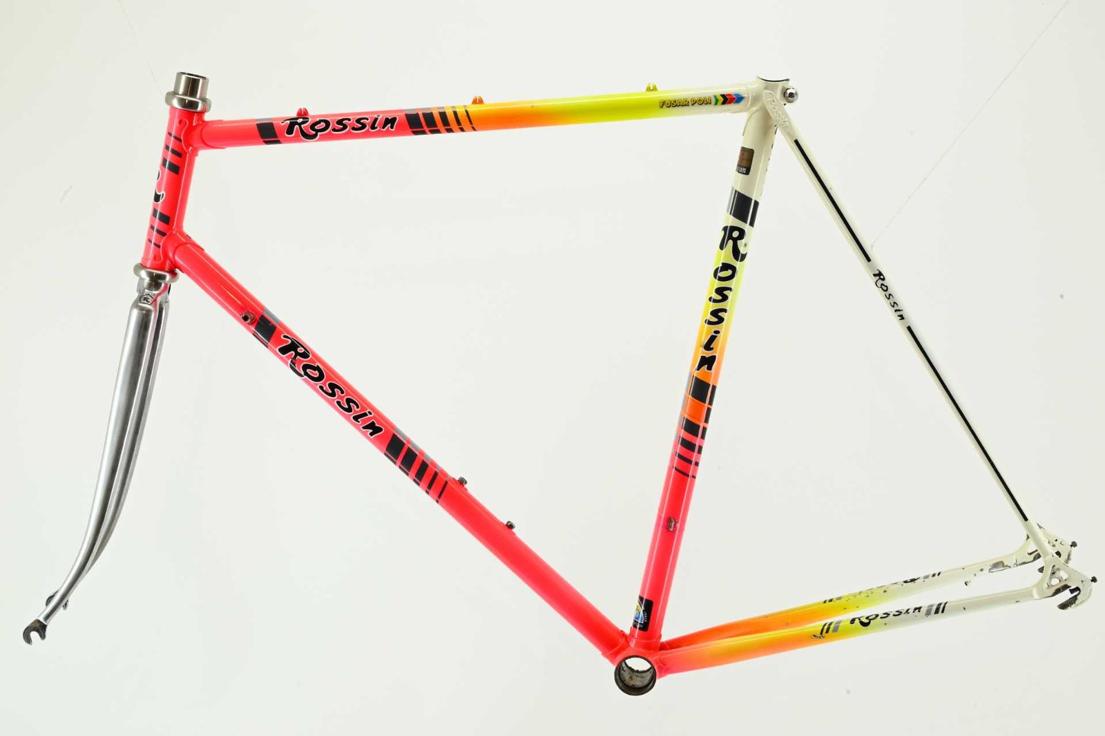 Rossin Professional Frameset Neon Colours Columbus SL Size 56 - Image 3
