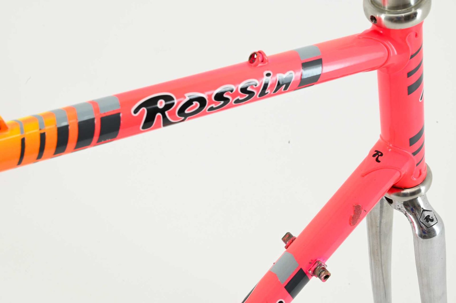 Rossin Professional Frameset Neon Colours Columbus SL Size 56 - Image 8