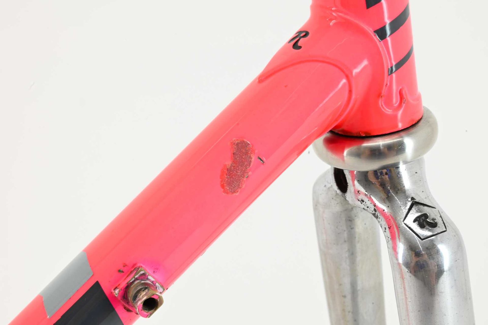 Rossin Professional Frameset Neon Colours Columbus SL Size 56 - Image 10