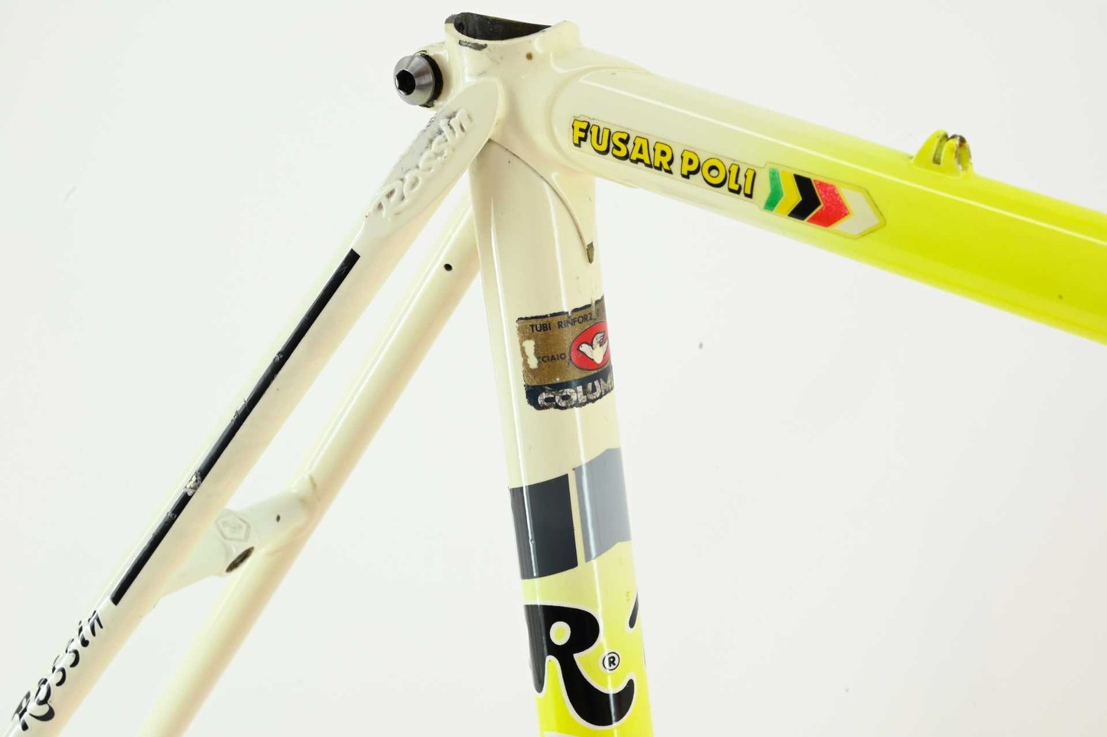Rossin Professional Frameset Neon Colours Columbus SL Size 56 - Image 11