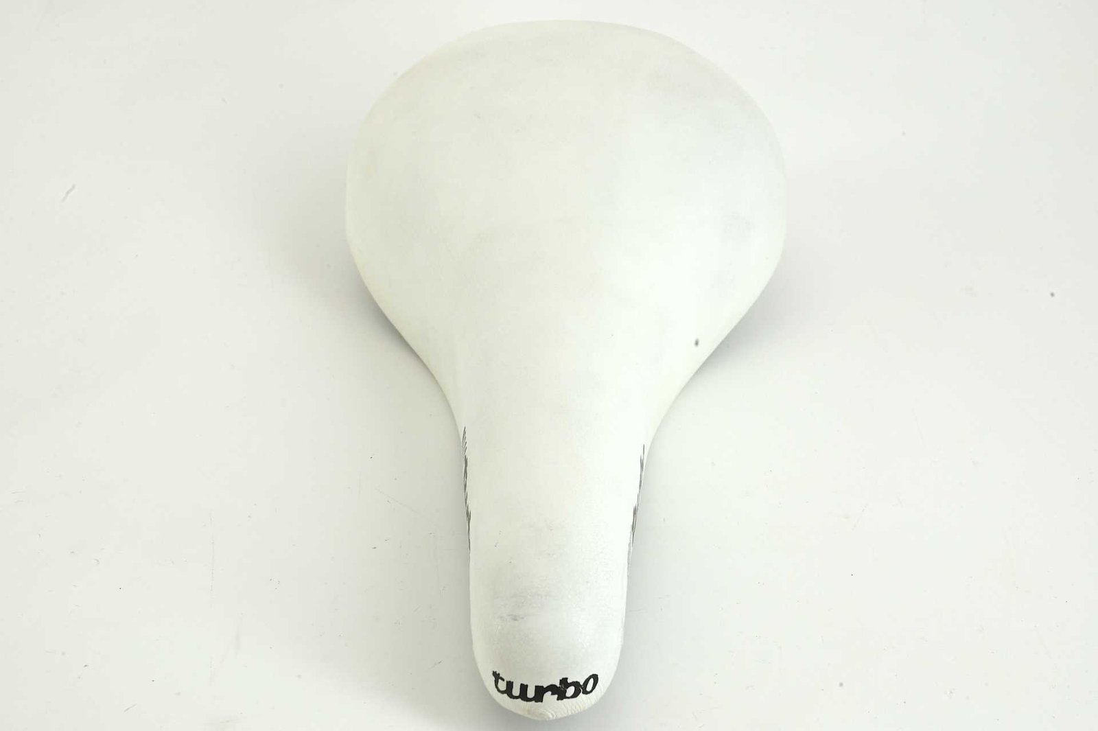 Selle Italia Turbo Leather Saddle White 1990 - Image 4
