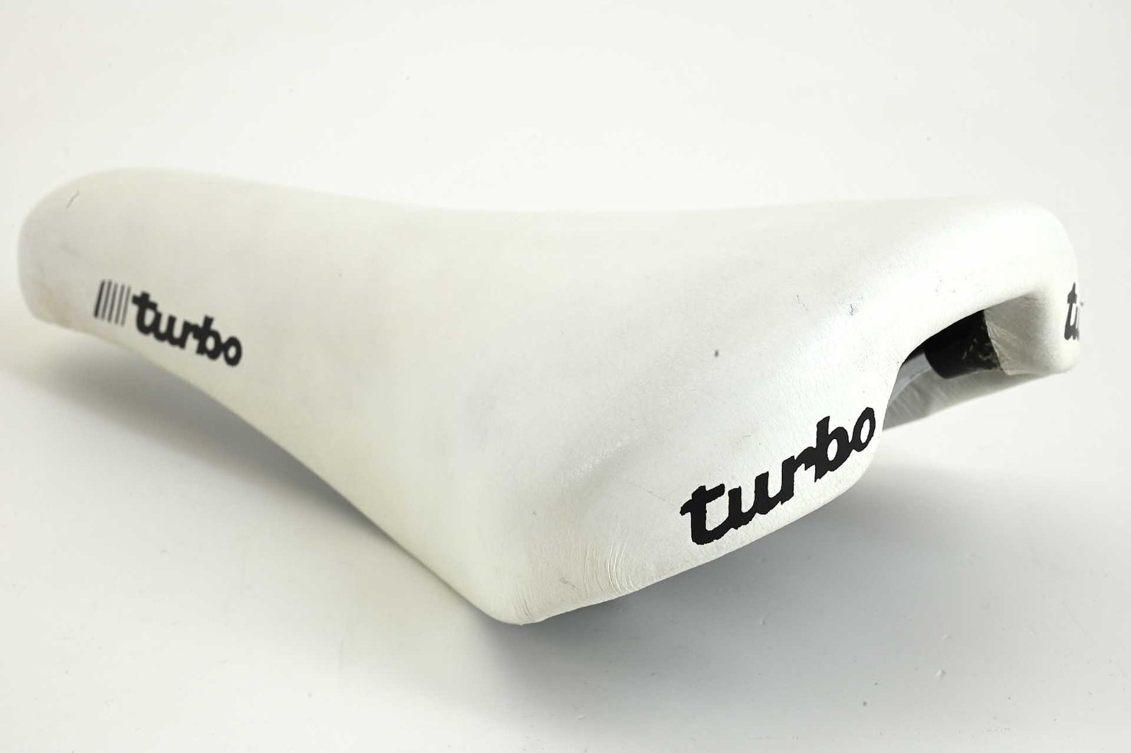 Selle Italia Turbo Leather Saddle White 1990 - Image 7