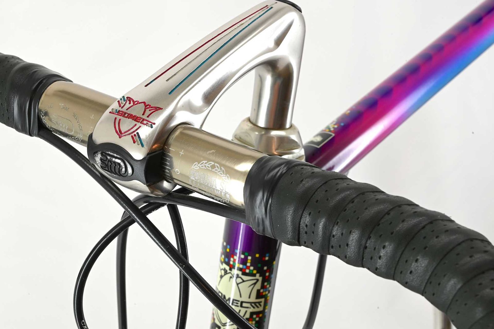 Somec Top Class Columbus EL Campagnolo Record 8-Speed Anniversary Size 55.5 - Image 14
