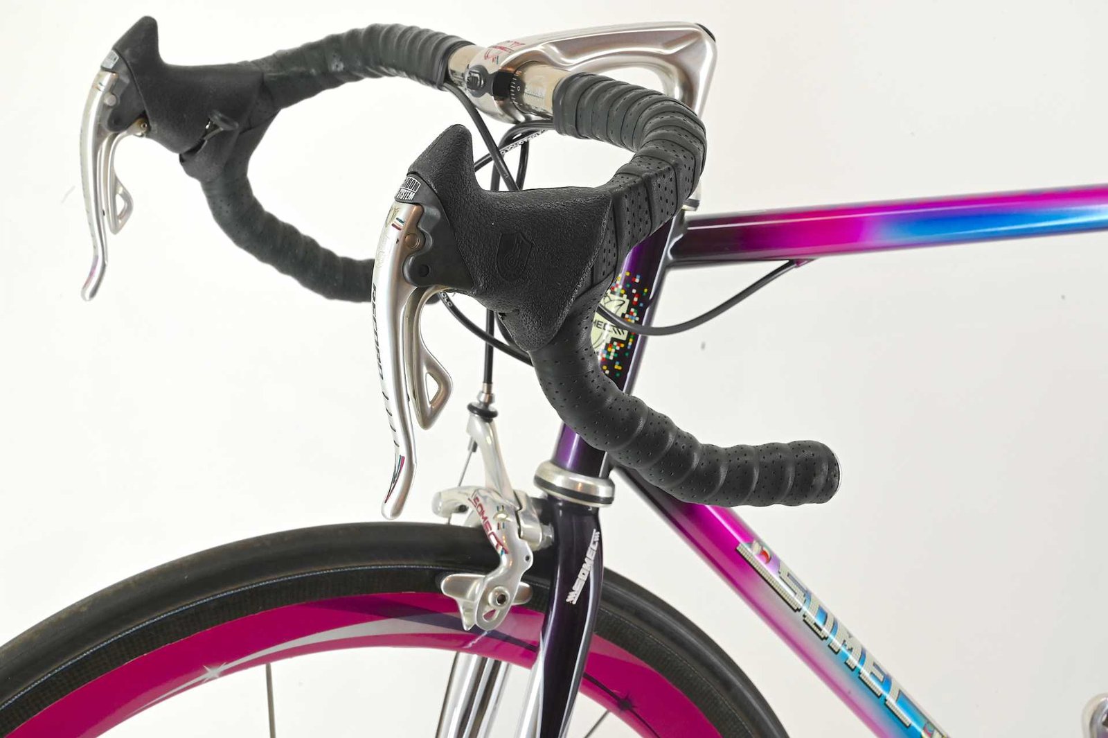 Somec Top Class Columbus EL Campagnolo Record 8-Speed Anniversary Size 55.5 - Image 11
