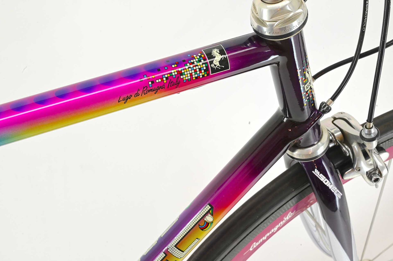 Somec Top Class Columbus EL Campagnolo Record 8-Speed Anniversary Size 55.5 - Image 16