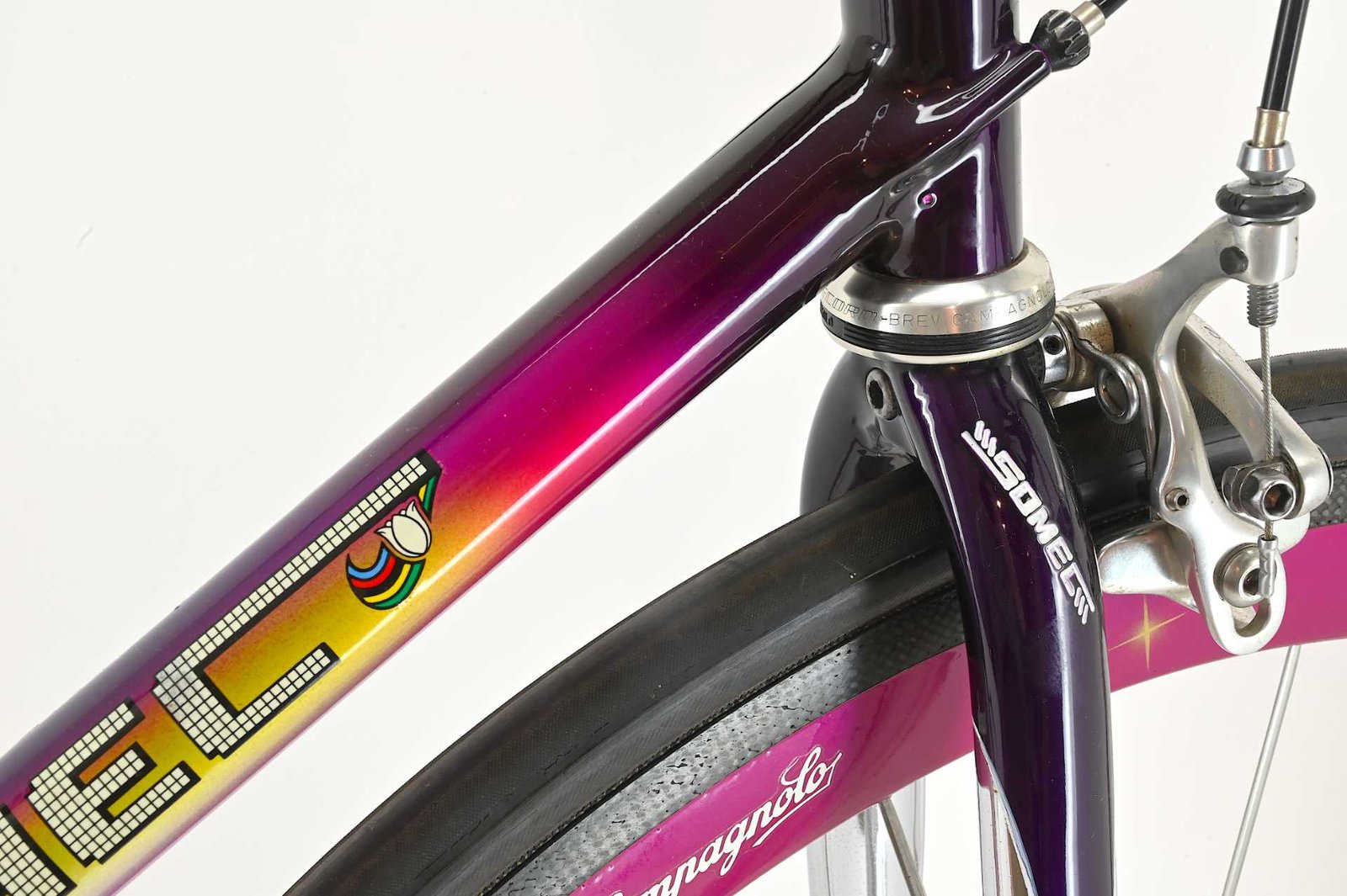 Somec Top Class Columbus EL Campagnolo Record 8-Speed Anniversary Size 55.5 - Image 23