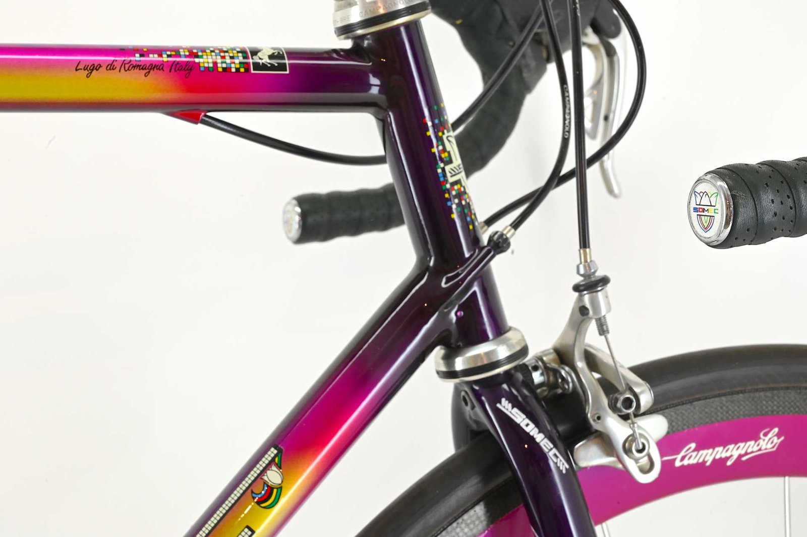 Somec Top Class Columbus EL Campagnolo Record 8-Speed Anniversary Size 55.5 - Image 21