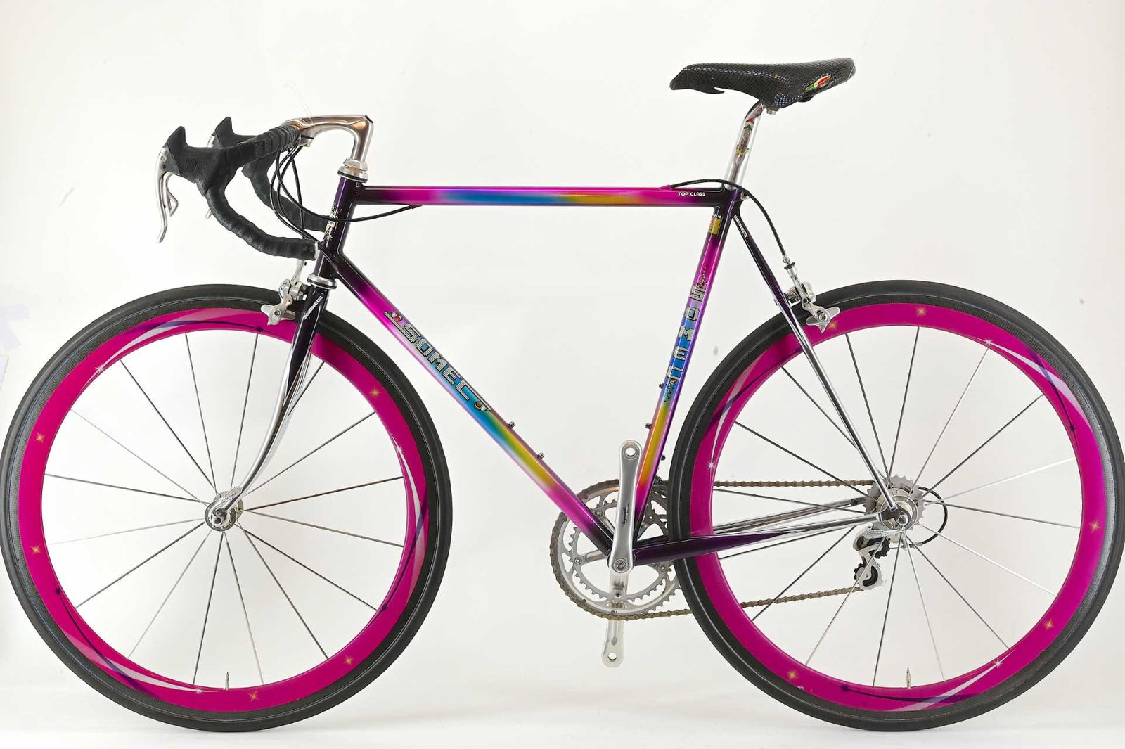 Somec Top Class Columbus EL Campagnolo Record 8-Speed Anniversary Size 55.5 - Image 6