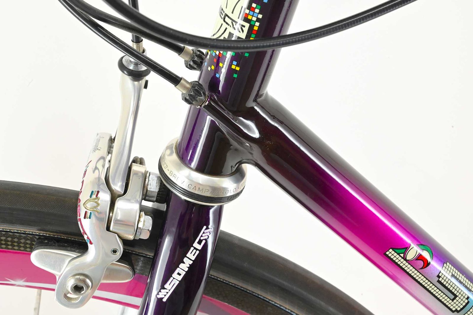 Somec Top Class Columbus EL Campagnolo Record 8-Speed Anniversary Size 55.5 - Image 18