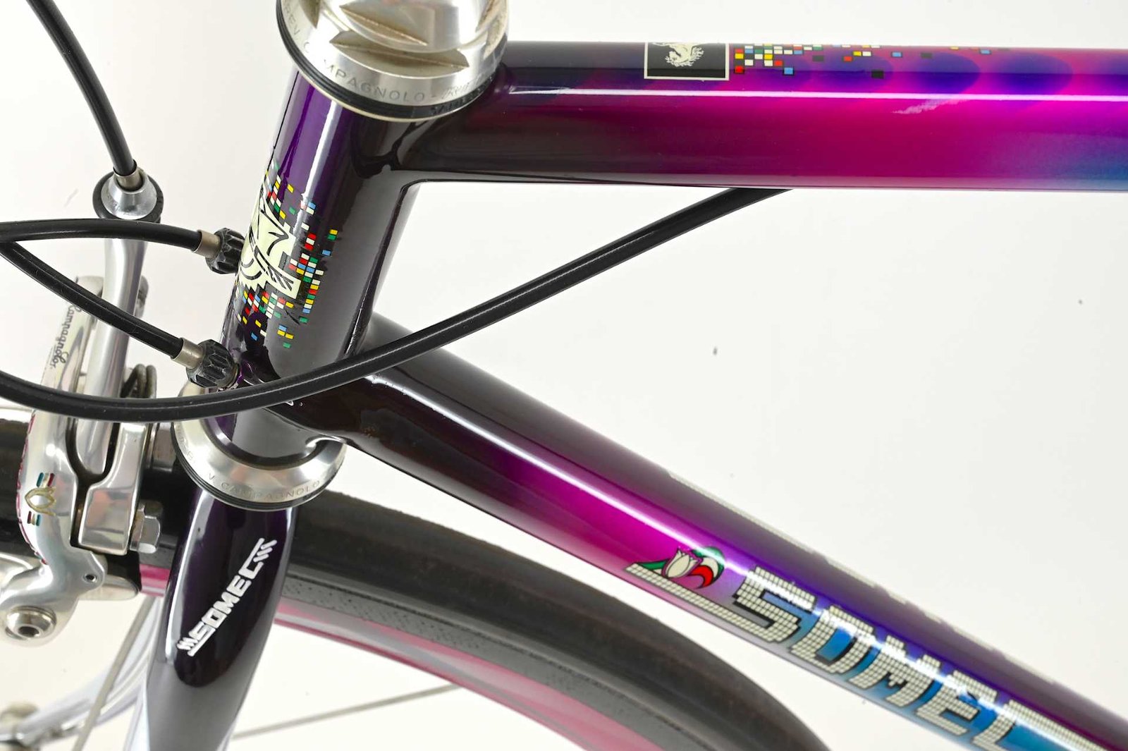 Somec Top Class Columbus EL Campagnolo Record 8-Speed Anniversary Size 55.5 - Image 19