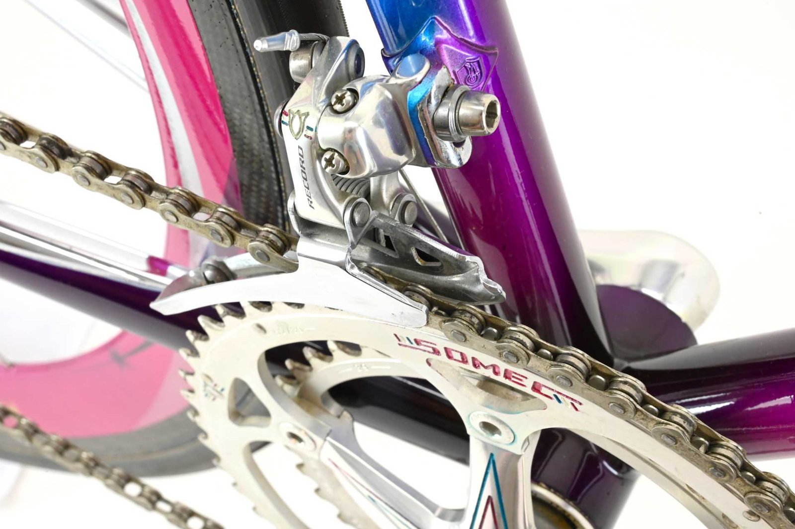 Somec Top Class Columbus EL Campagnolo Record 8-Speed Anniversary Size 55.5 - Image 36