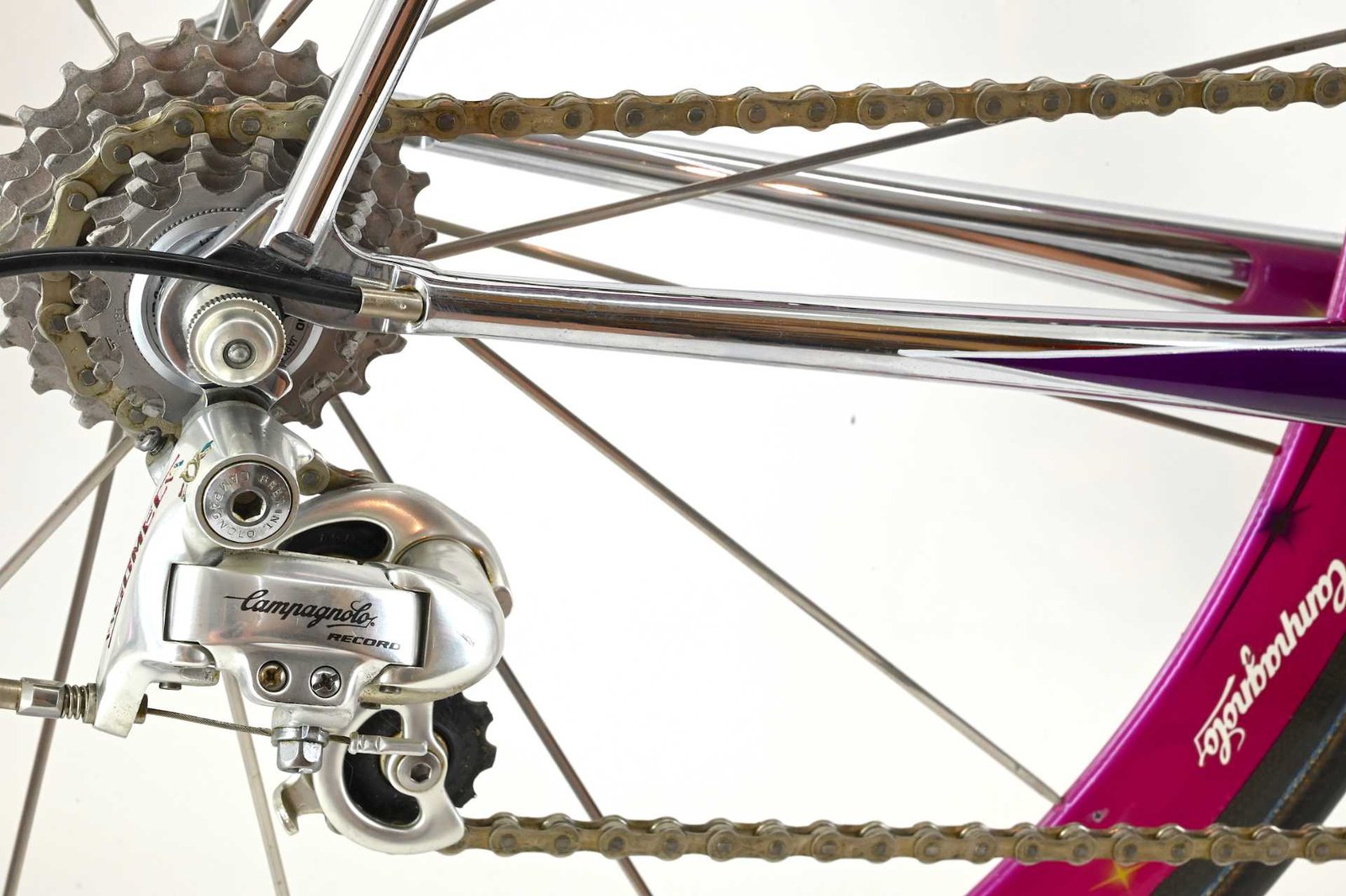 Somec Top Class Columbus EL Campagnolo Record 8-Speed Anniversary Size 55.5 - Image 38