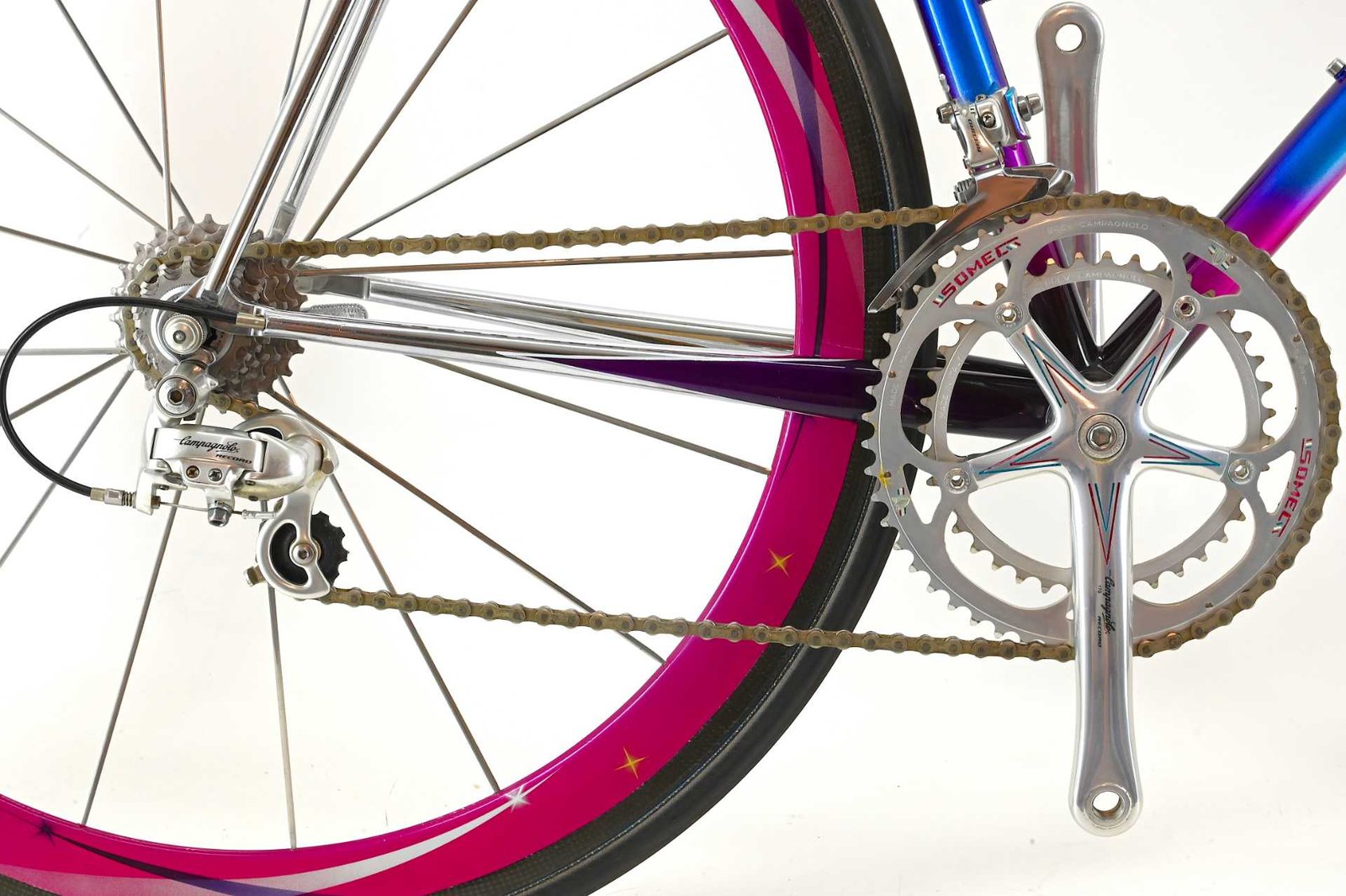 Somec Top Class Columbus EL Campagnolo Record 8-Speed Anniversary Size 55.5 - Image 37