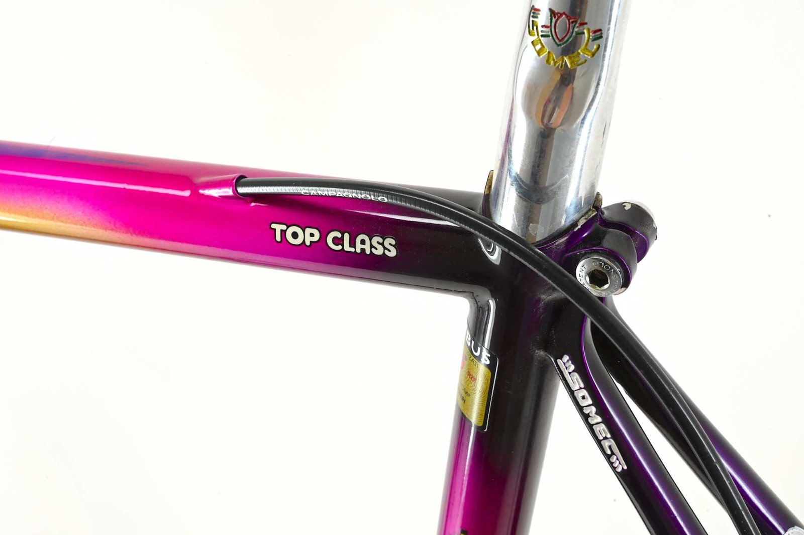 Somec Top Class Columbus EL Campagnolo Record 8-Speed Anniversary Size 55.5 - Image 28