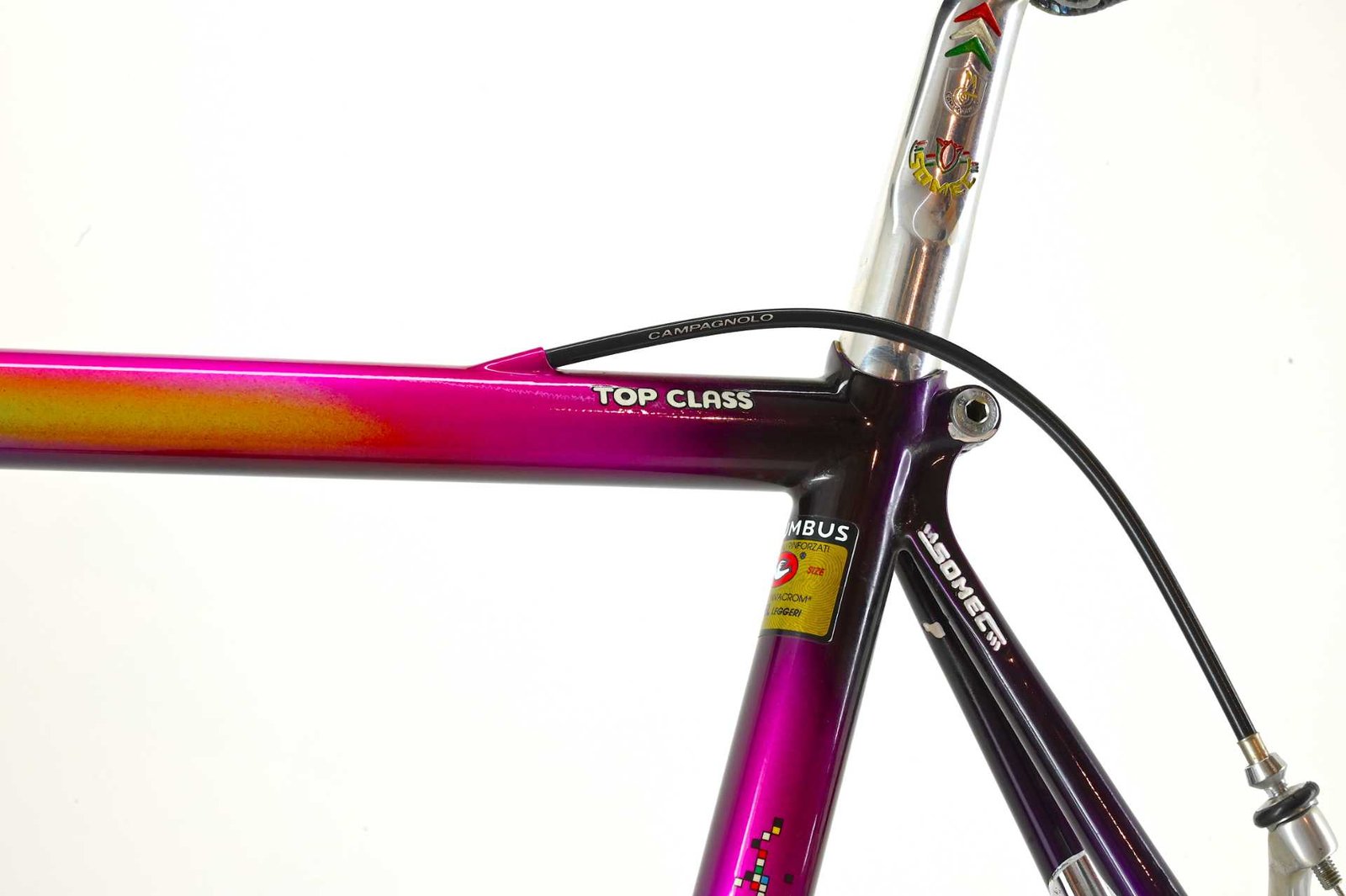 Somec Top Class Columbus EL Campagnolo Record 8-Speed Anniversary Size 55.5 - Image 25