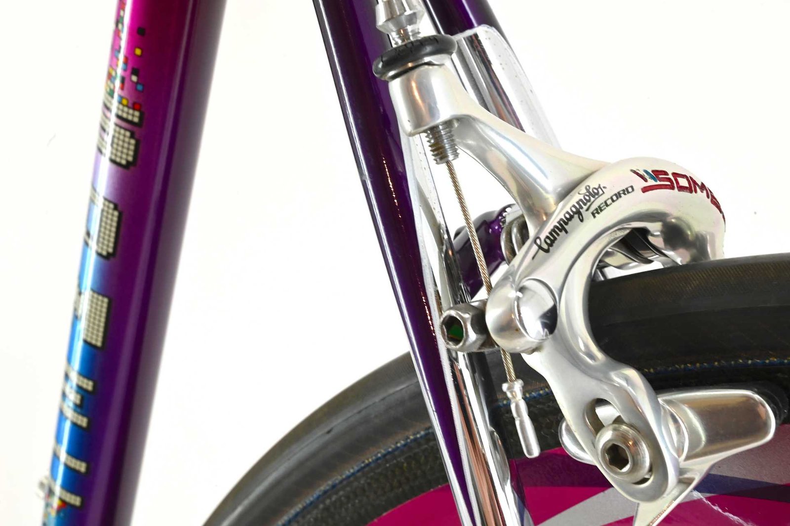 Somec Top Class Columbus EL Campagnolo Record 8-Speed Anniversary Size 55.5 - Image 31