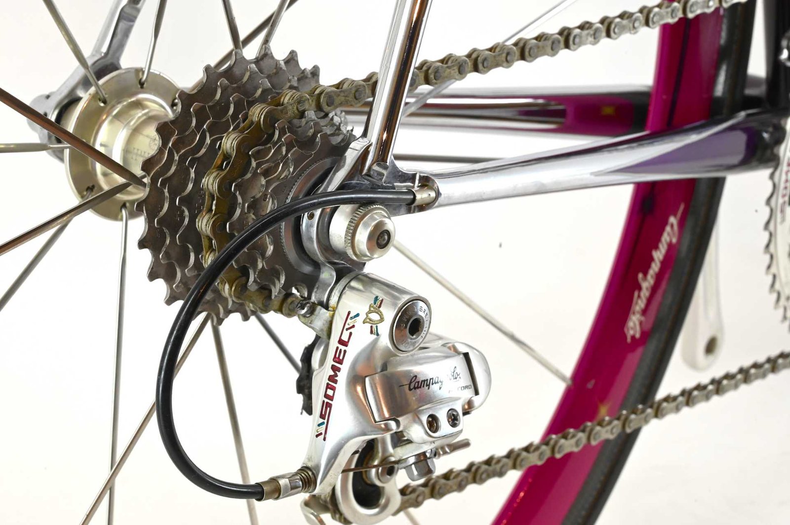 Somec Top Class Columbus EL Campagnolo Record 8-Speed Anniversary Size 55.5 - Image 39