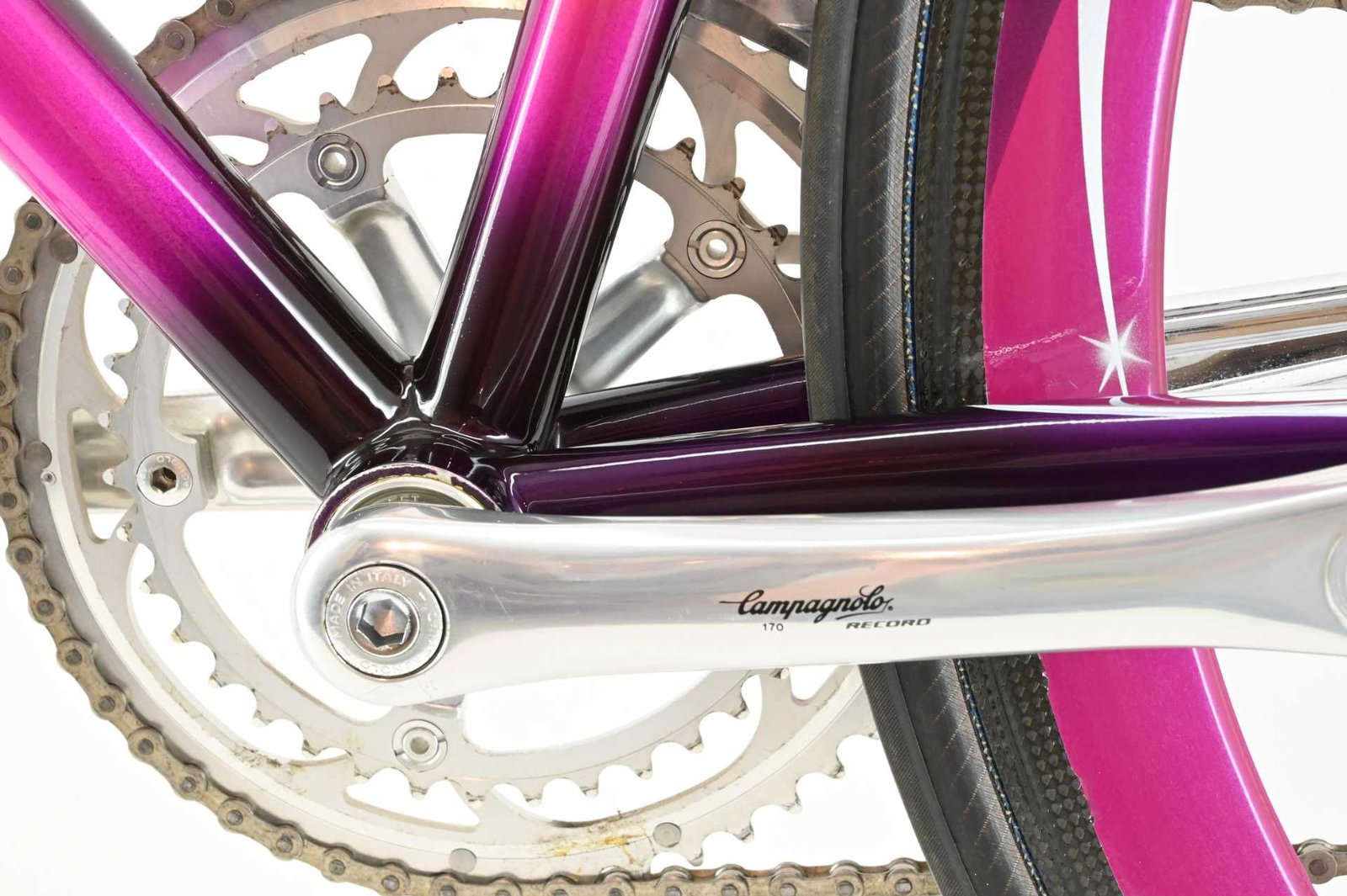Somec Top Class Columbus EL Campagnolo Record 8-Speed Anniversary Size 55.5 - Image 40