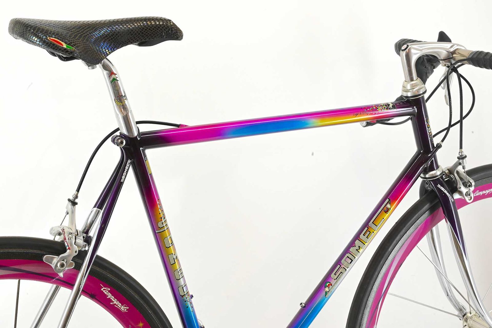 Somec Top Class Columbus EL Campagnolo Record 8-Speed Anniversary Size 55.5 - Image 4
