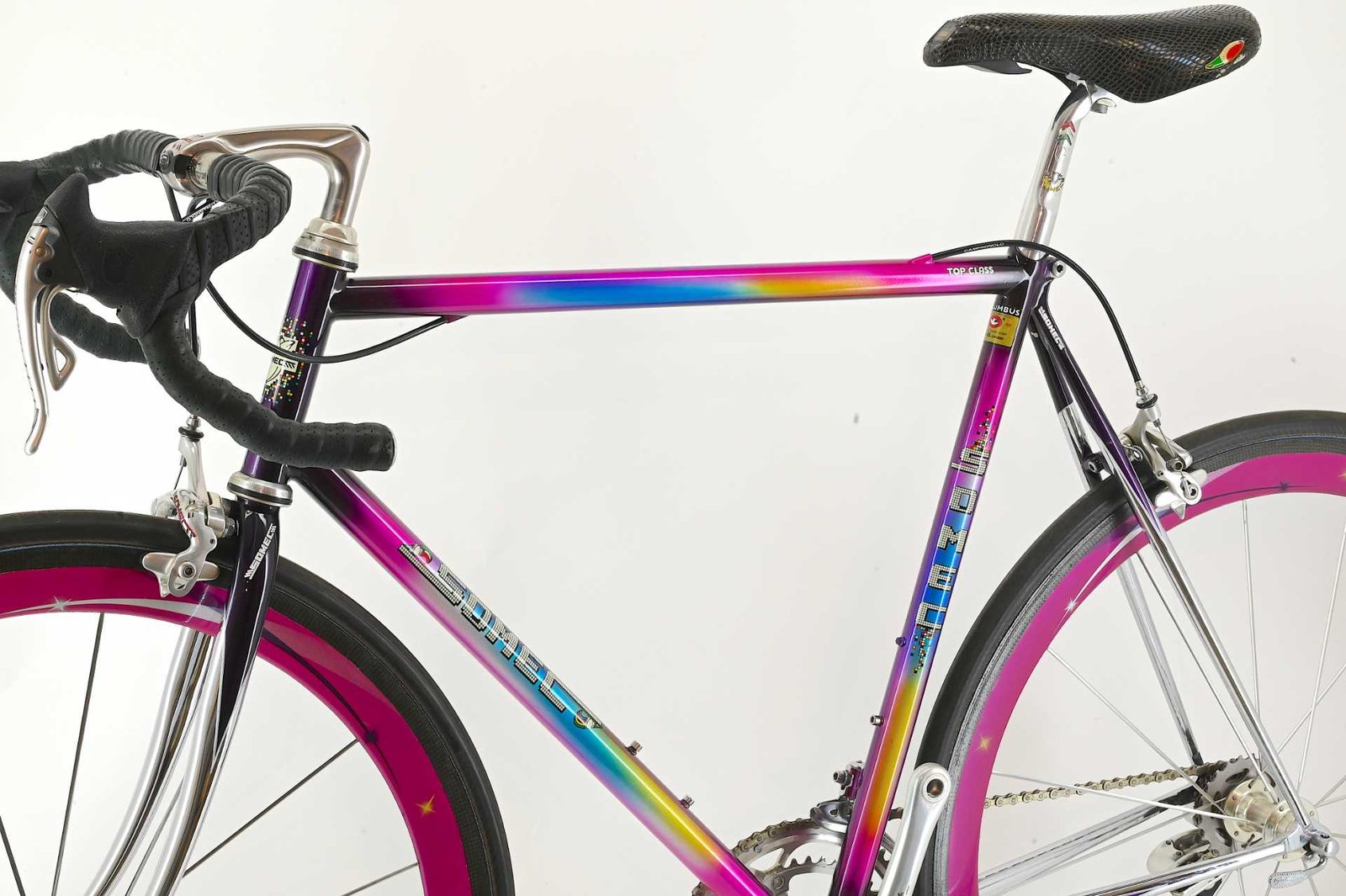 Somec Top Class Columbus EL Campagnolo Record 8-Speed Anniversary Size 55.5 - Image 7