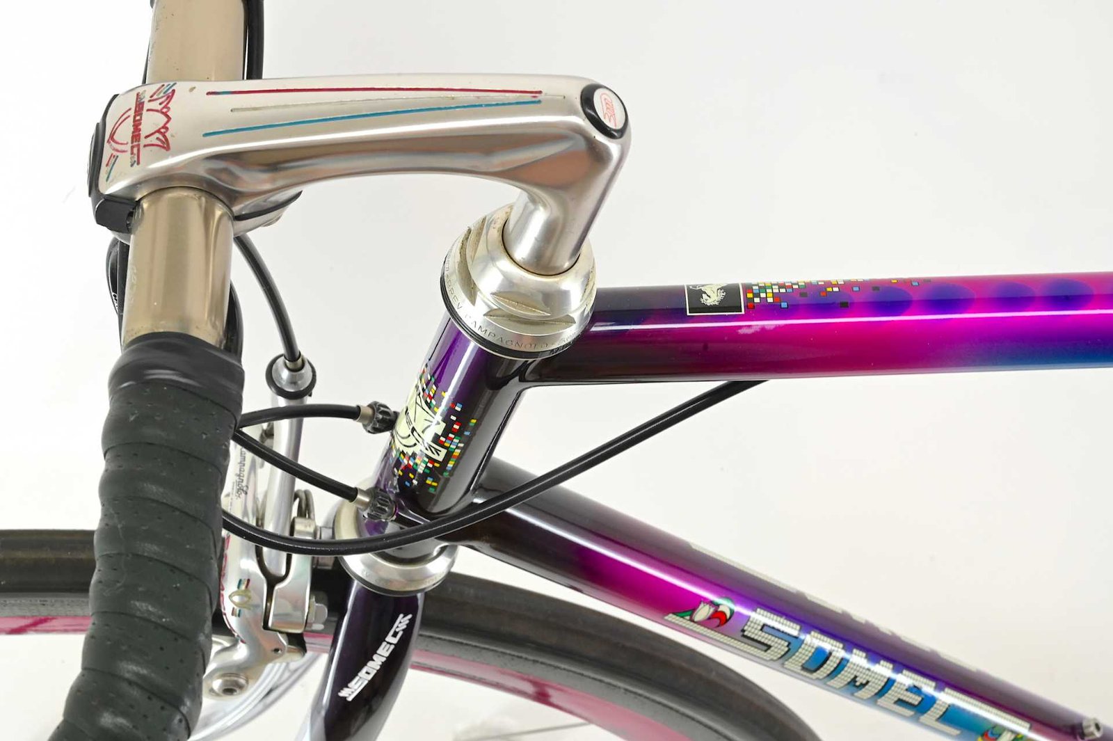 Somec Top Class Columbus EL Campagnolo Record 8-Speed Anniversary Size 55.5 - Image 13