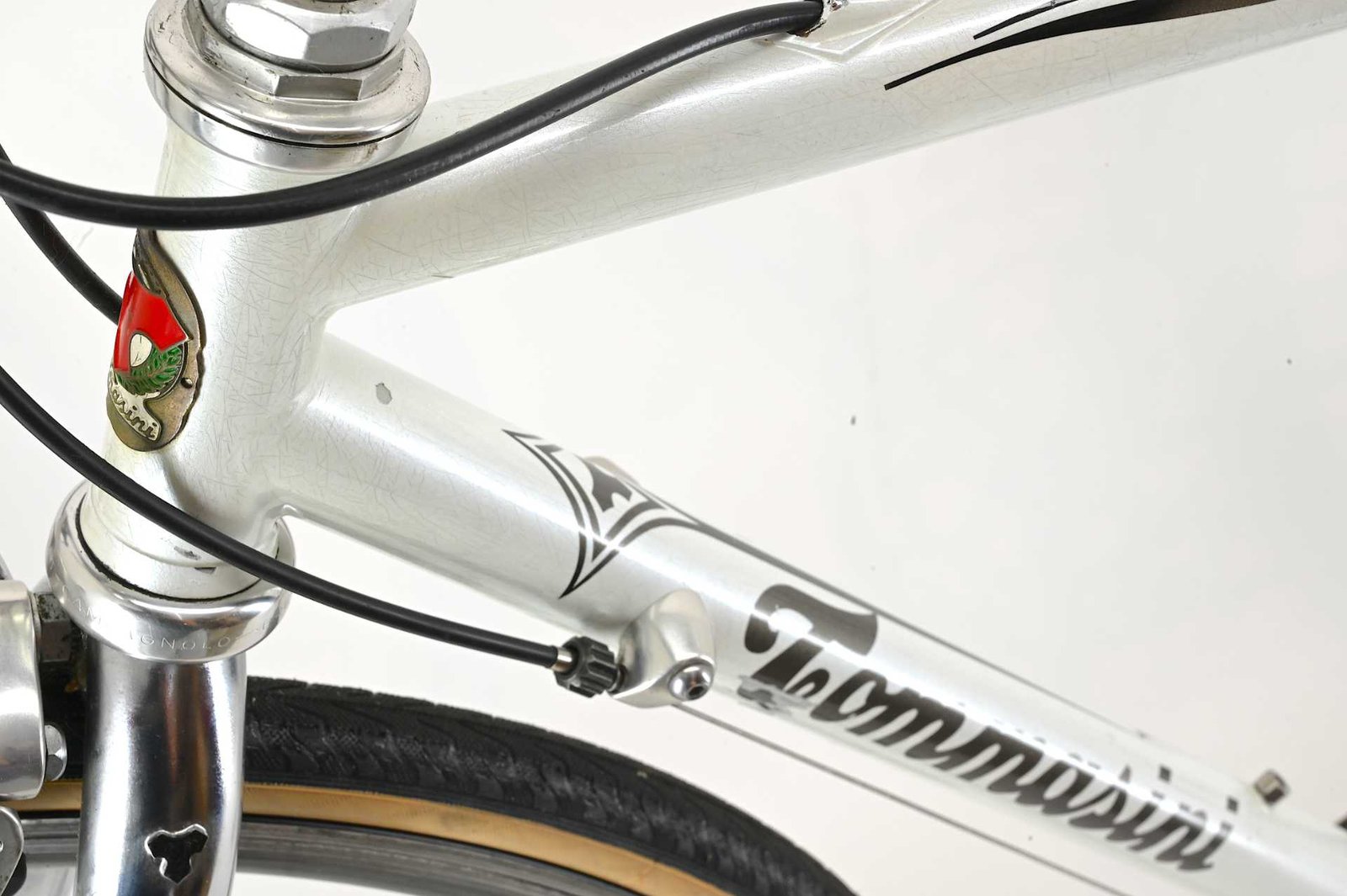 Tommasini Tecno Road Bicycle Columbus Genius Campagnolo Chorus 8-Speed Size 49.5 - Image 11