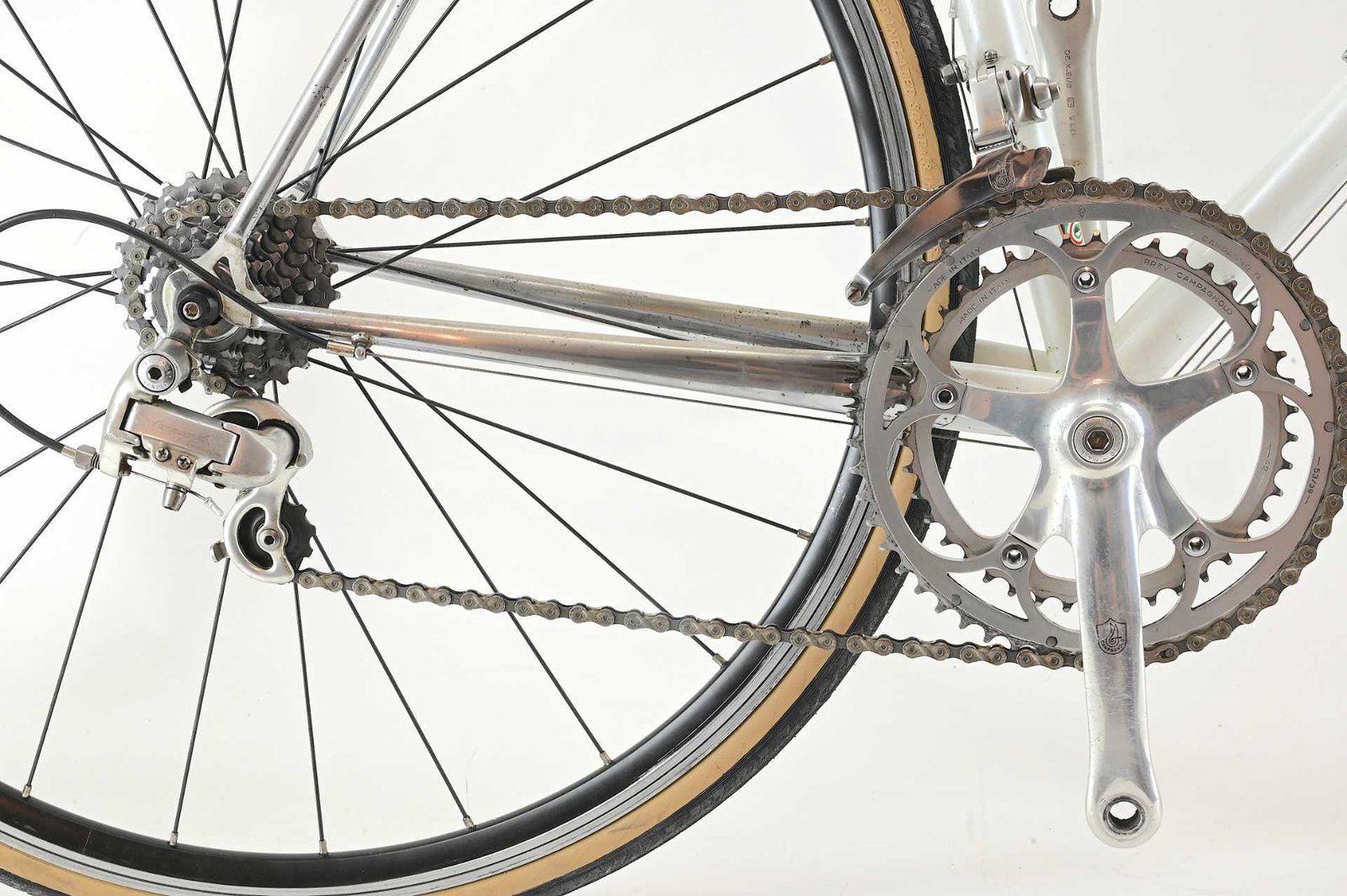Tommasini Tecno Road Bicycle Columbus Genius Campagnolo Chorus 8-Speed Size 49.5 - Image 21