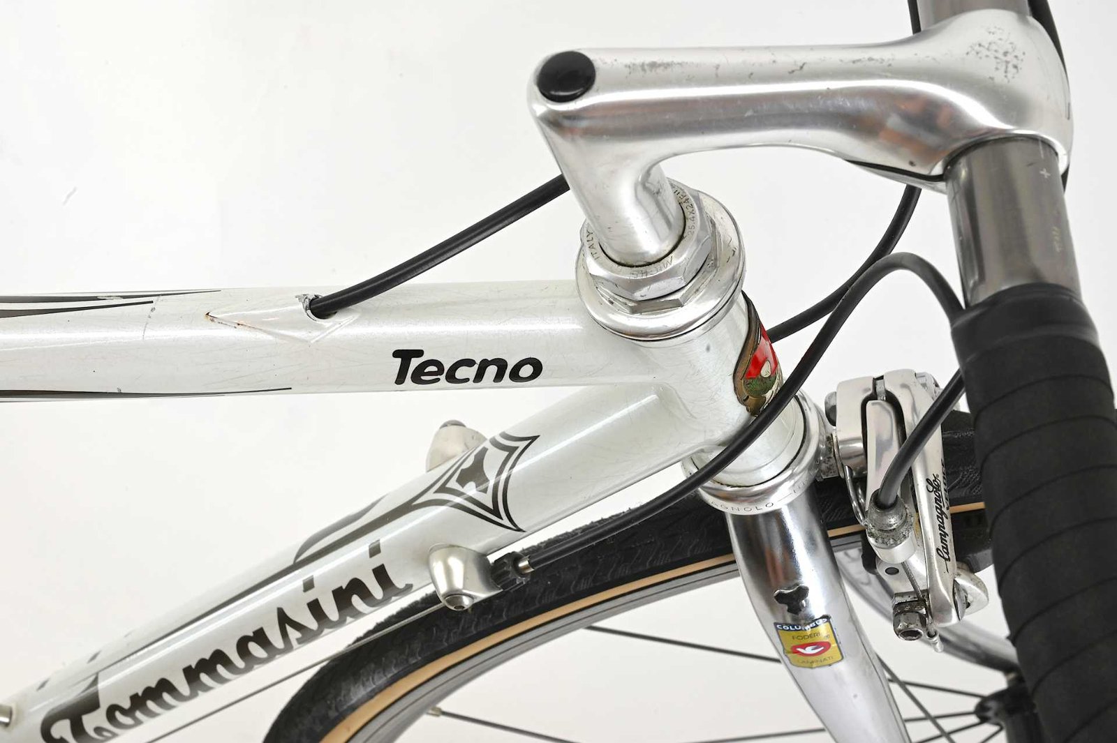 Tommasini Tecno Road Bicycle Columbus Genius Campagnolo Chorus 8-Speed Size 49.5 - Image 4