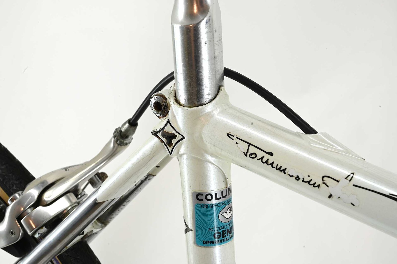 Tommasini Tecno Road Bicycle Columbus Genius Campagnolo Chorus 8-Speed Size 49.5 - Image 17