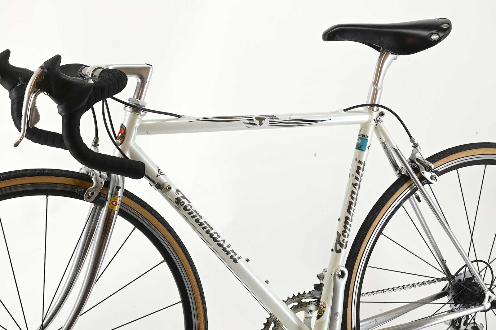 Tommasini Tecno Road Bicycle Columbus Genius Campagnolo Chorus 8-Speed Size 49.5 - Image 10