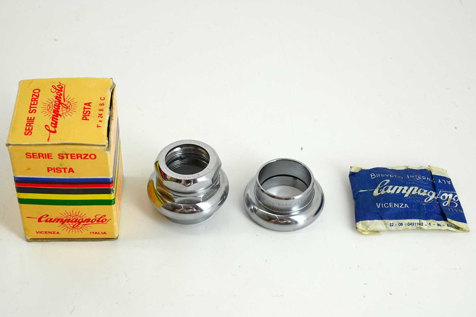 NOS/NIB Campagnolo Record Pista 1040 1" Track Headset - Image 3