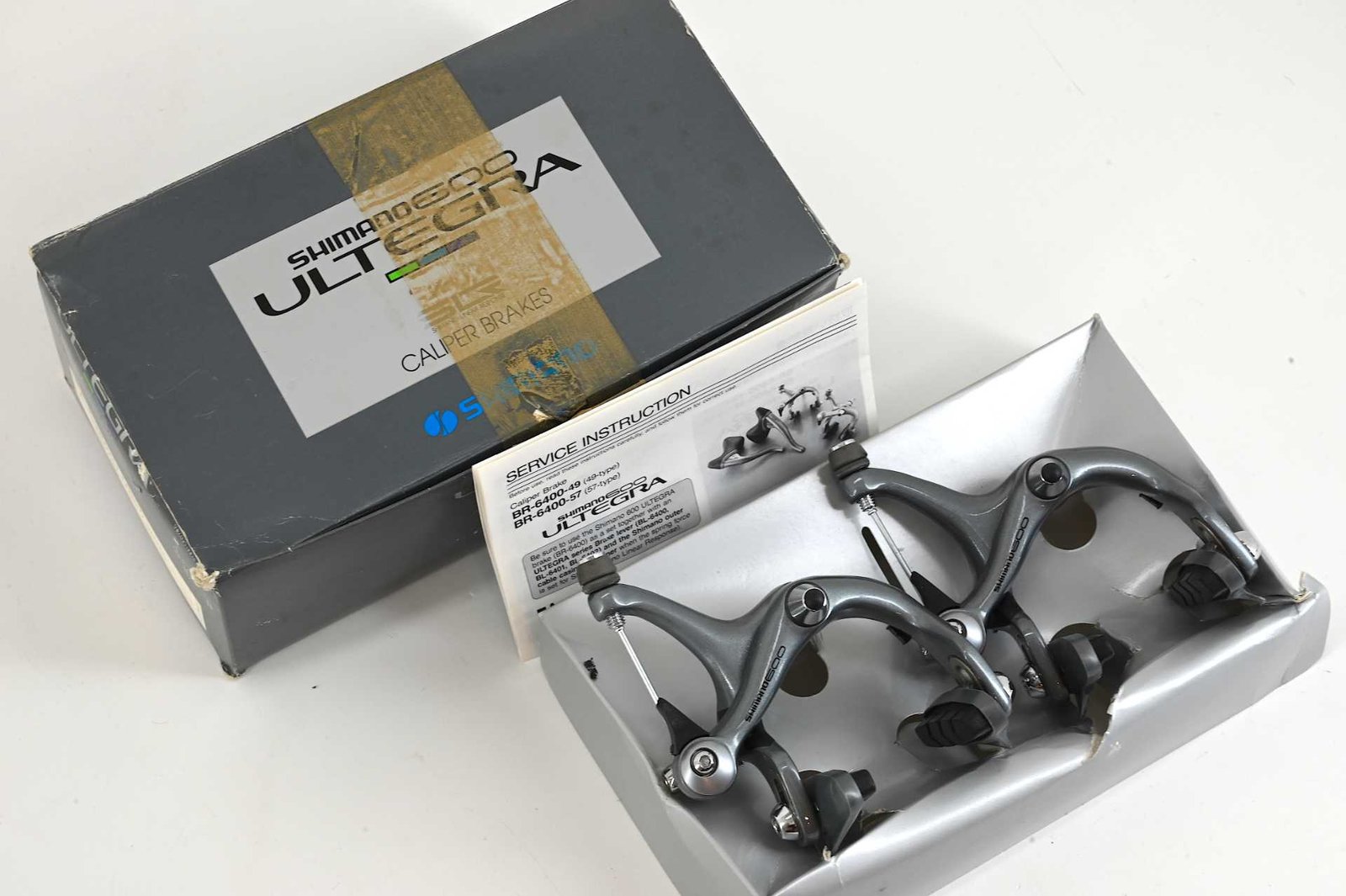 NOS/NIB Shimano 600 Tricolor Ultegra Brakes Long Axle