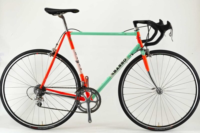 NOS Basso Ascot Columbus Multishape Campagnolo Record 8-Speed Size 57