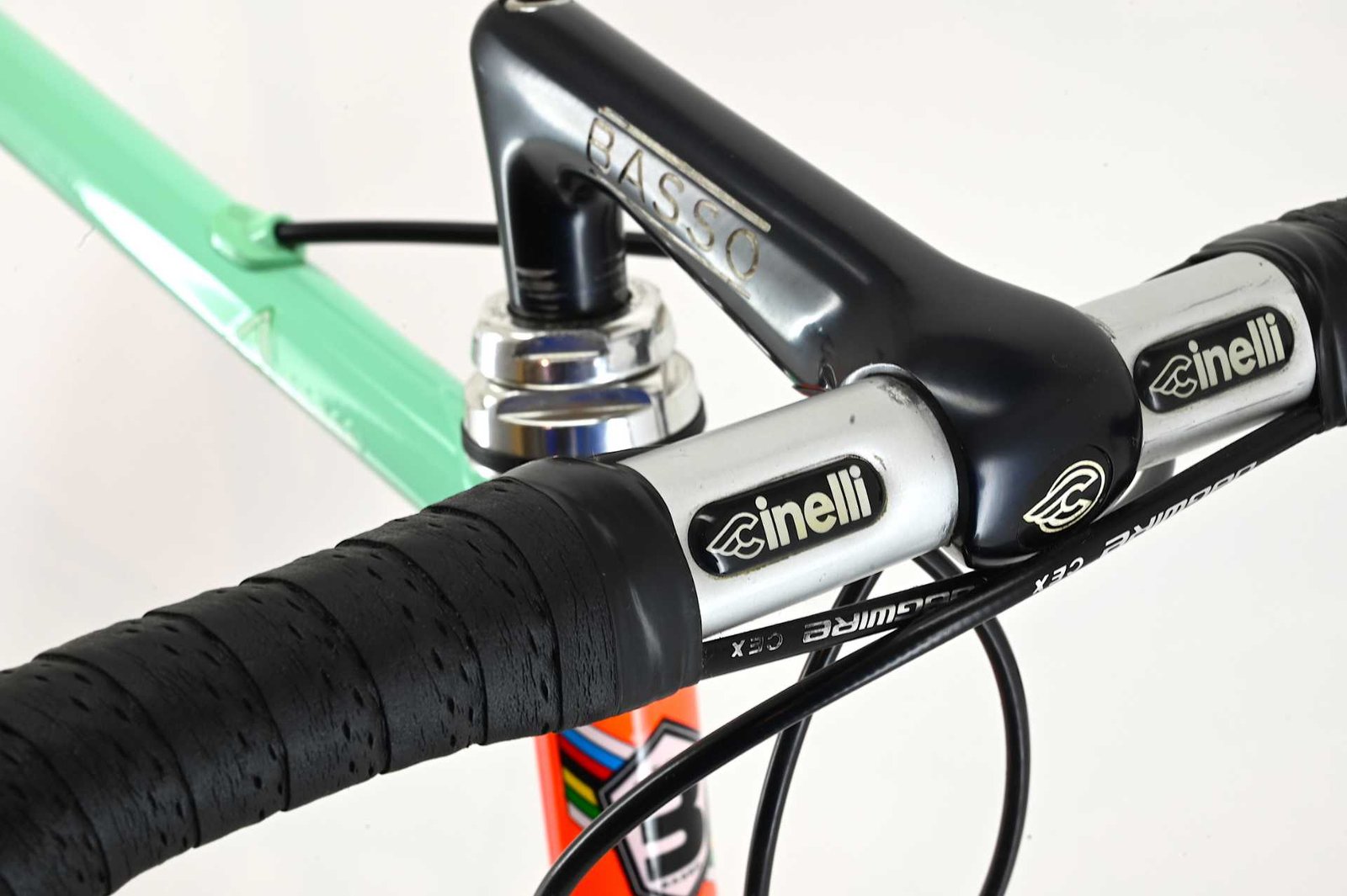 NOS Basso Ascot Columbus Multishape Campagnolo Record 8-Speed Size 57 - Image 17