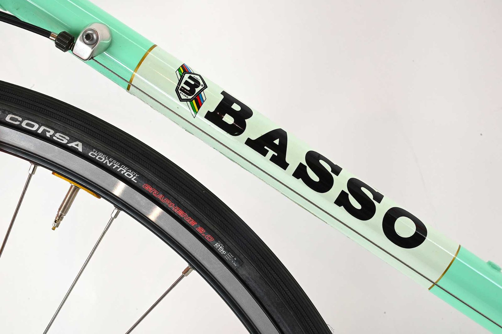 NOS Basso Ascot Columbus Multishape Campagnolo Record 8-Speed Size 57 - Image 30