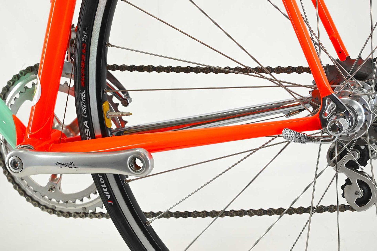 NOS Basso Ascot Columbus Multishape Campagnolo Record 8-Speed Size 57 - Image 35
