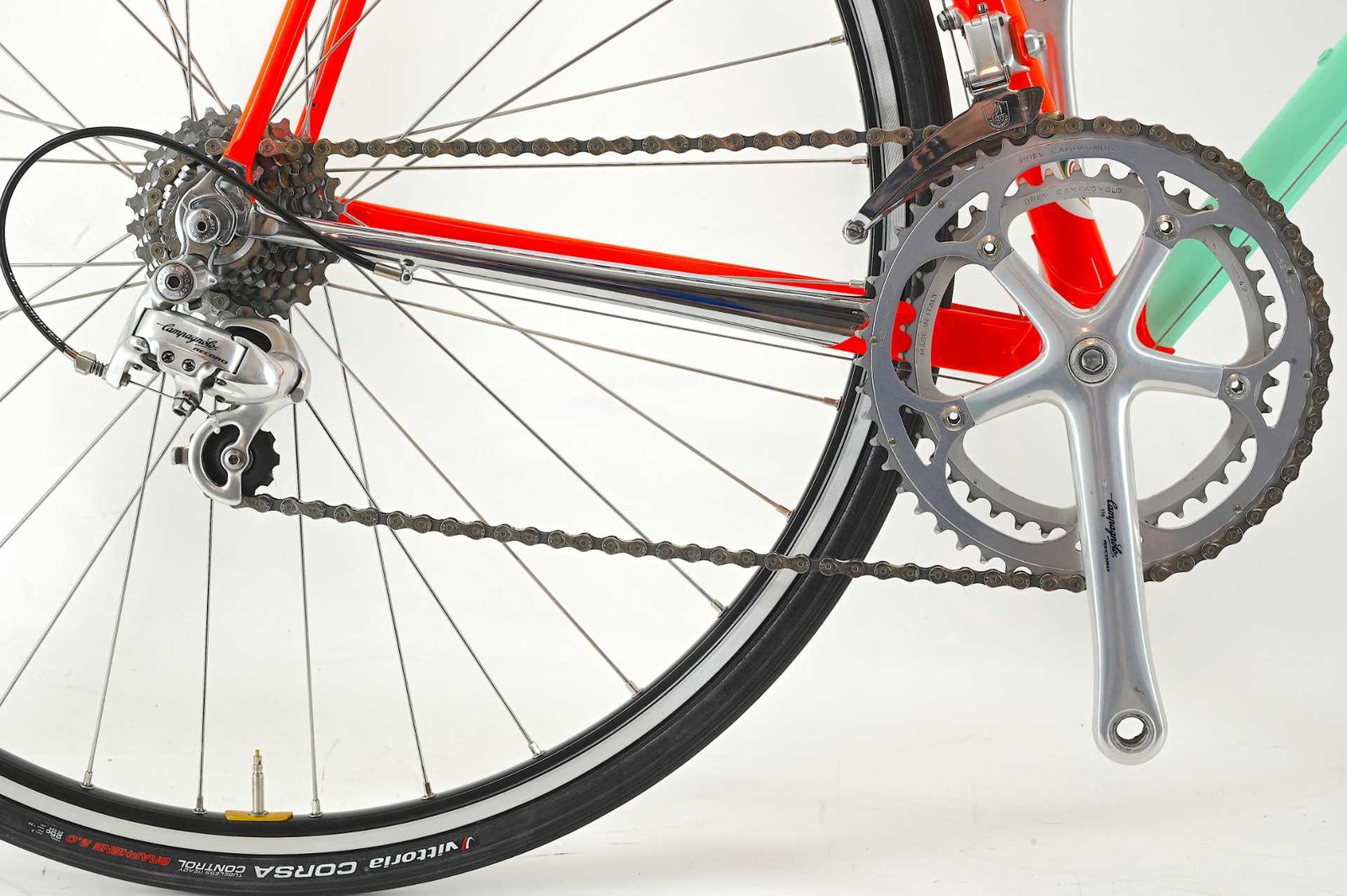 NOS Basso Ascot Columbus Multishape Campagnolo Record 8-Speed Size 57 - Image 31
