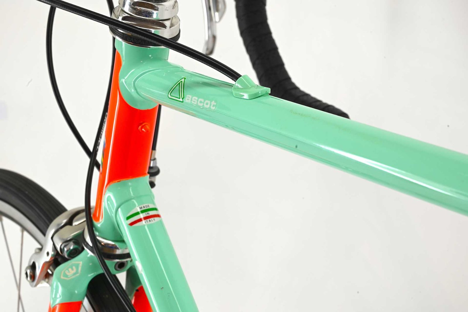 NOS Basso Ascot Columbus Multishape Campagnolo Record 8-Speed Size 57 - Image 22