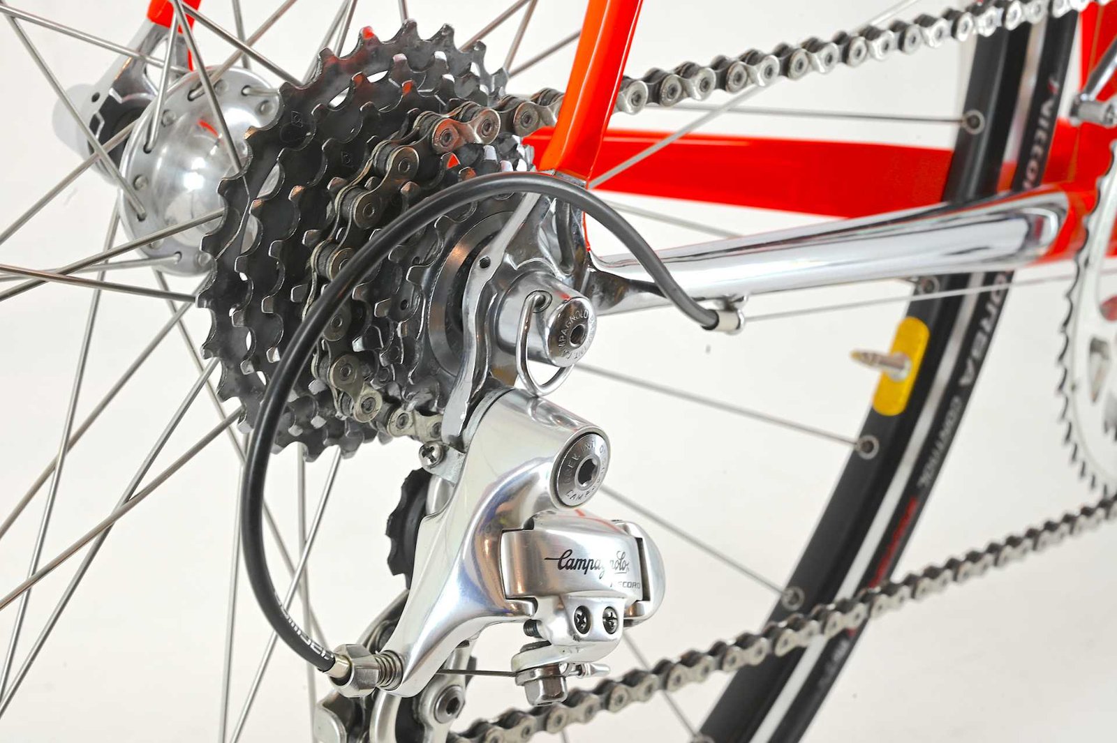 NOS Basso Ascot Columbus Multishape Campagnolo Record 8-Speed Size 57 - Image 34