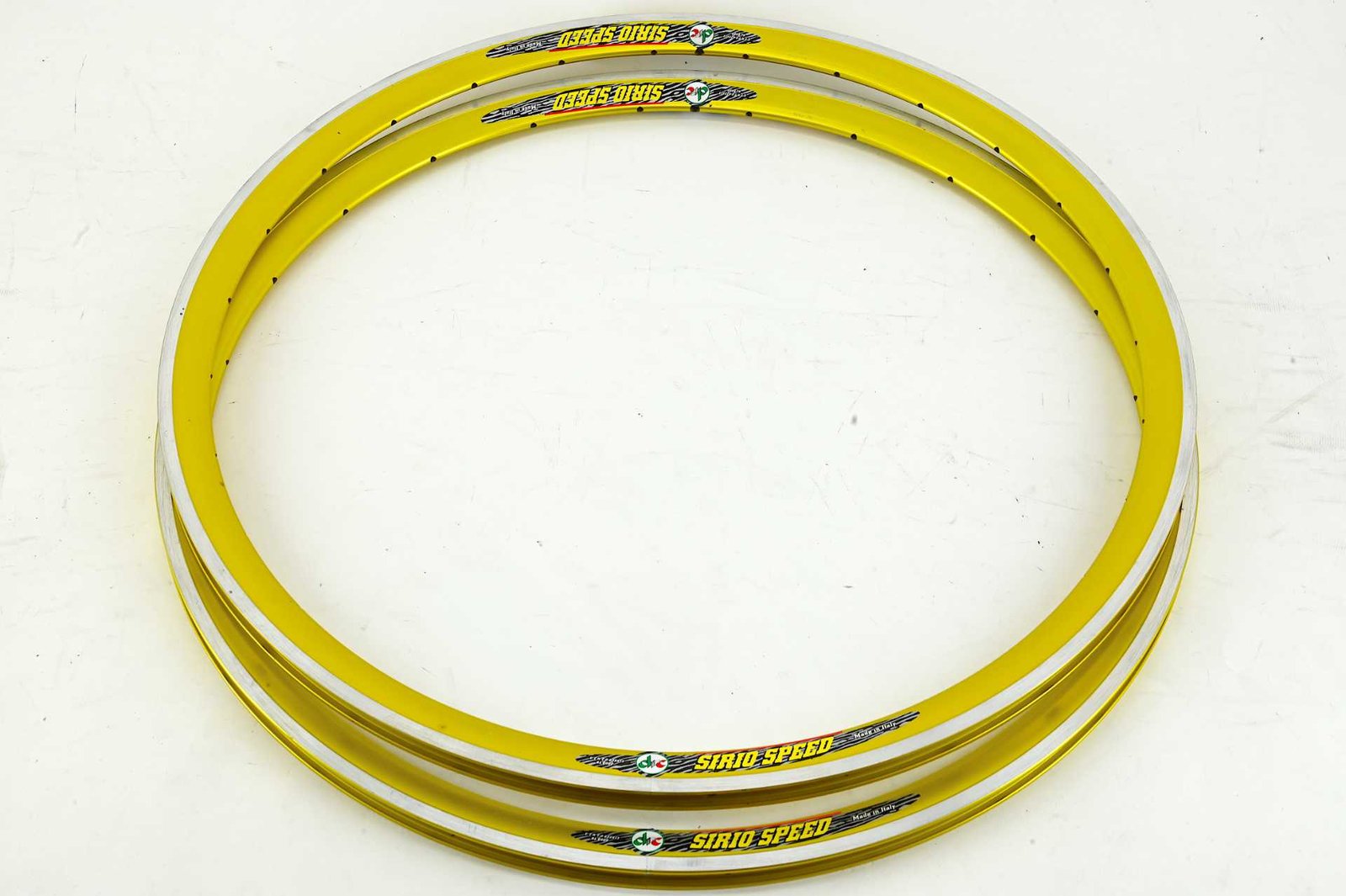 NOS DRC Sirio Speed 622x13 Clincher Rims AL 6000 24/28 Hole Gold - Image 4