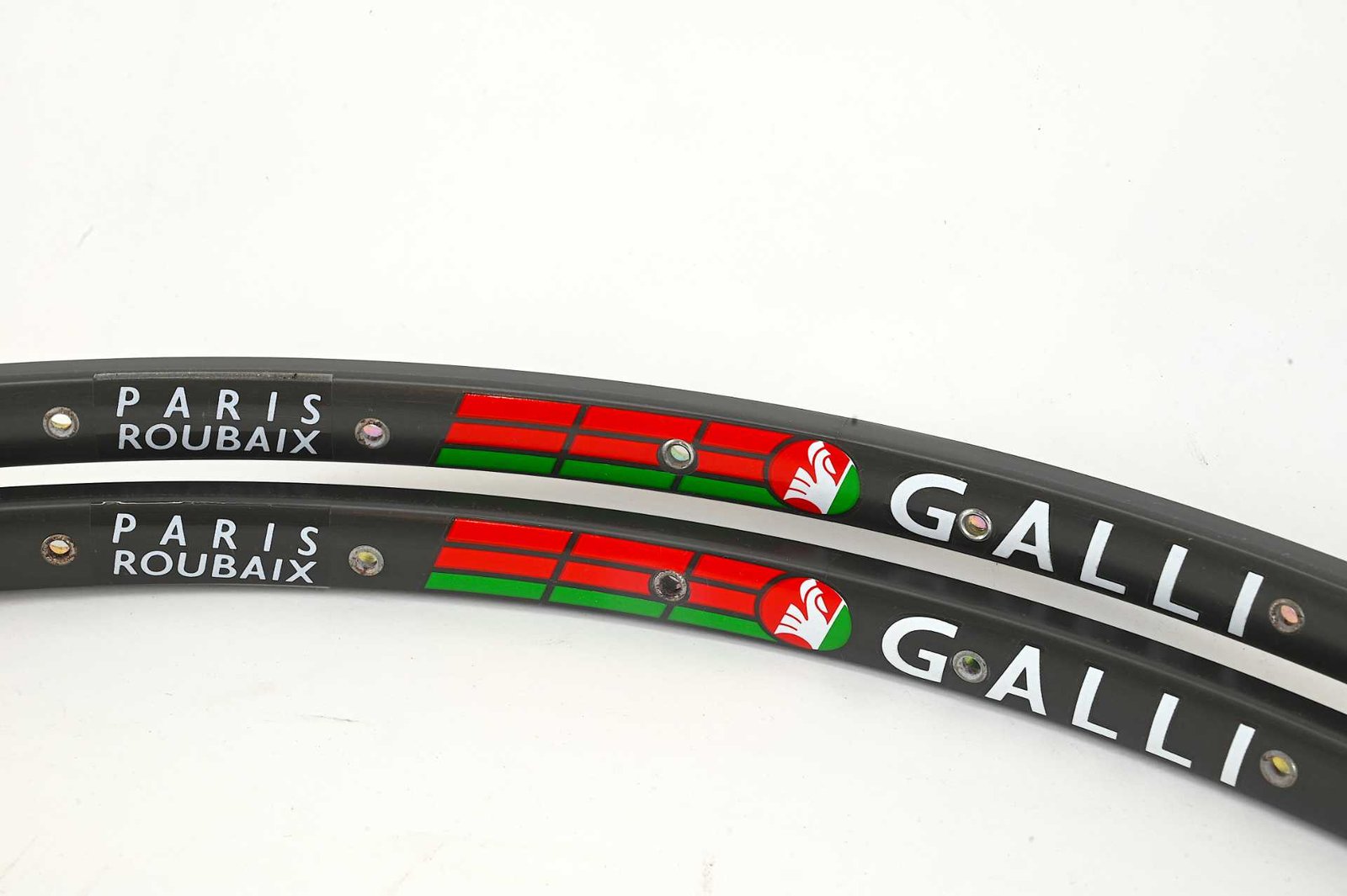 NOS Galli 'Paris Roubaix' Tubular Road Rims Dark Anodised 32H 700c 622 20mm