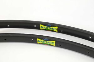 NOS Martano Tubular Rims Black 32 Hole 700c